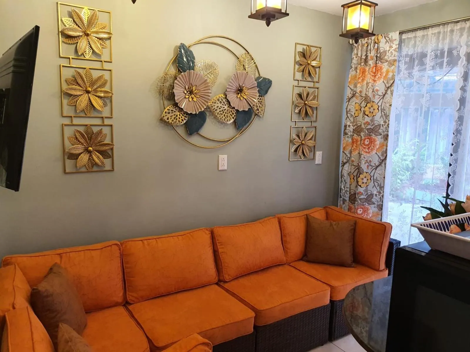 Seating area in El Encanto Condominiums