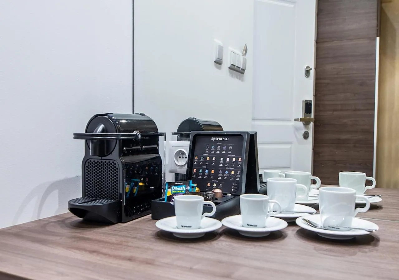 Coffee/tea facilities in La Foresteria Luxury Suites
