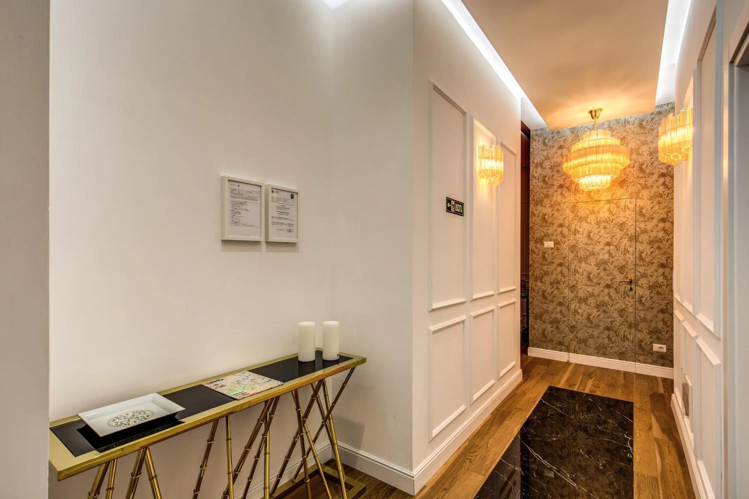 Lobby or reception in La Foresteria Luxury Suites