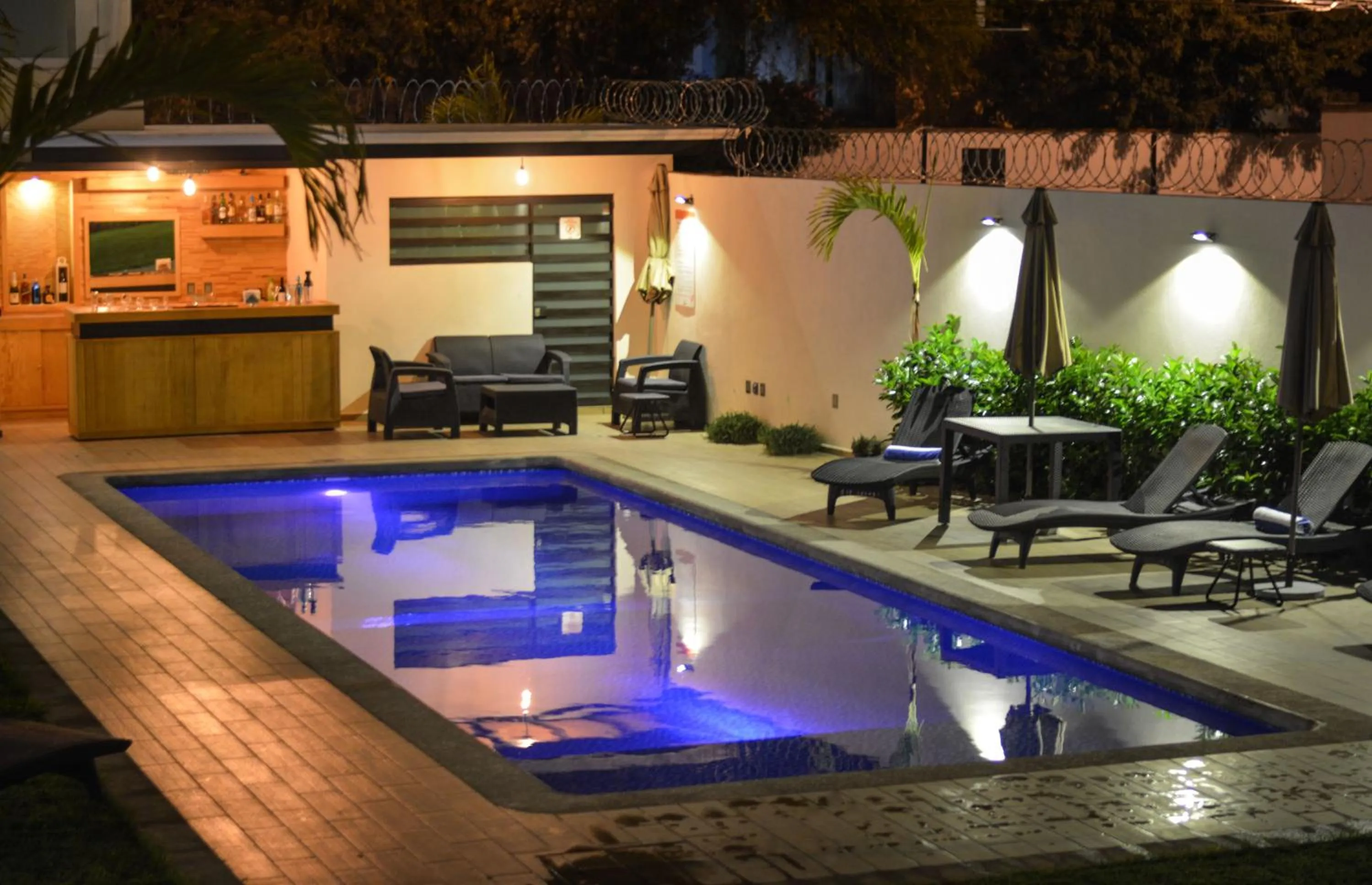 Swimming pool in Hotel Quinta Tequisquiapan