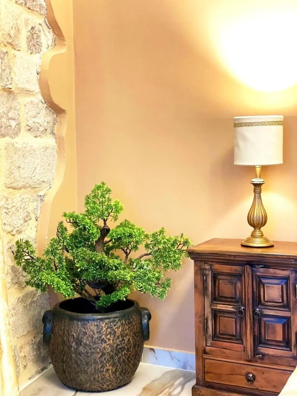 Decorative detail in D & Sons Apartments