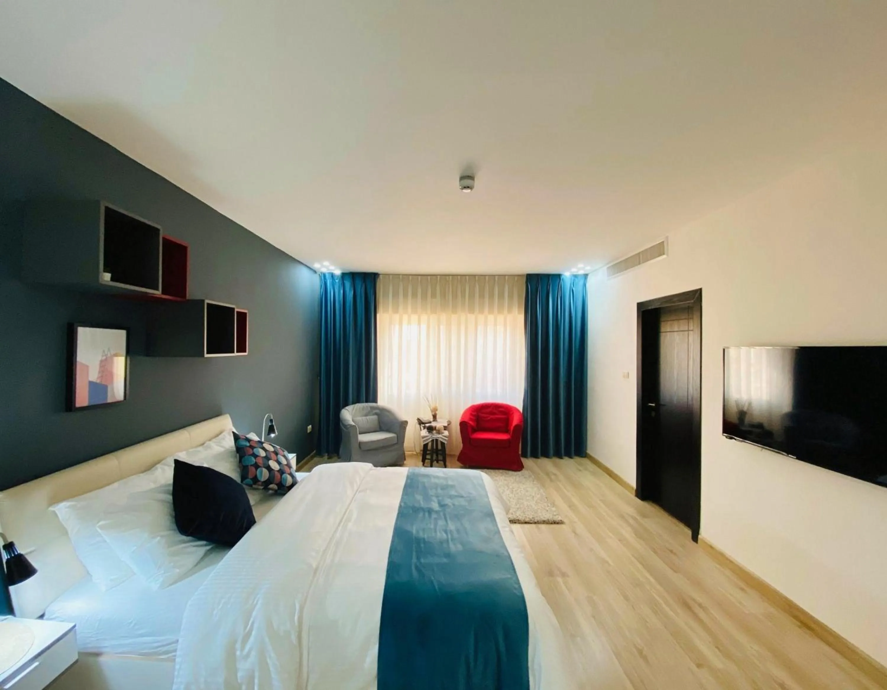 TV and multimedia, Bed in Al Basem Hotel