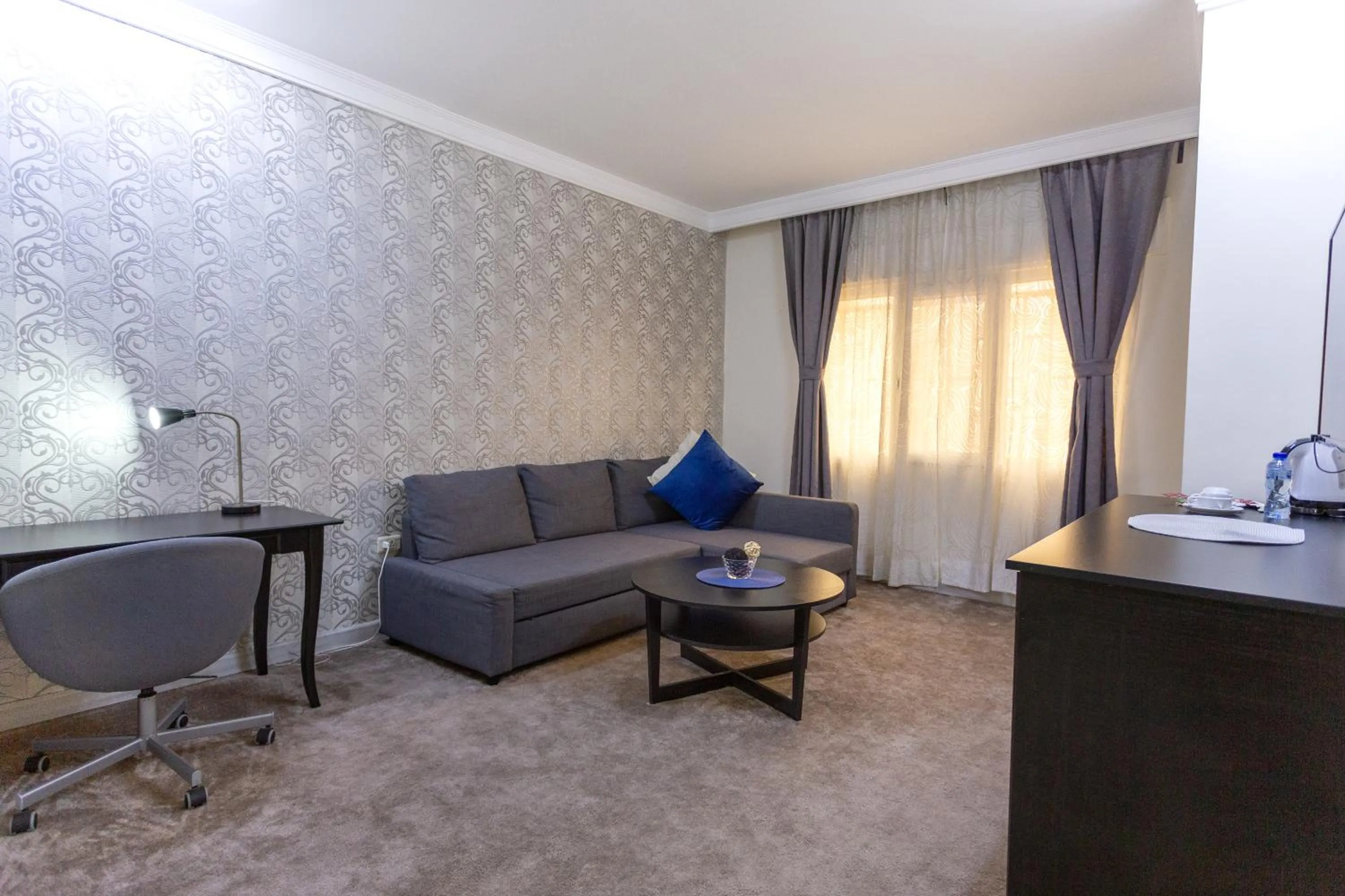 Seating area in Al Basem Hotel