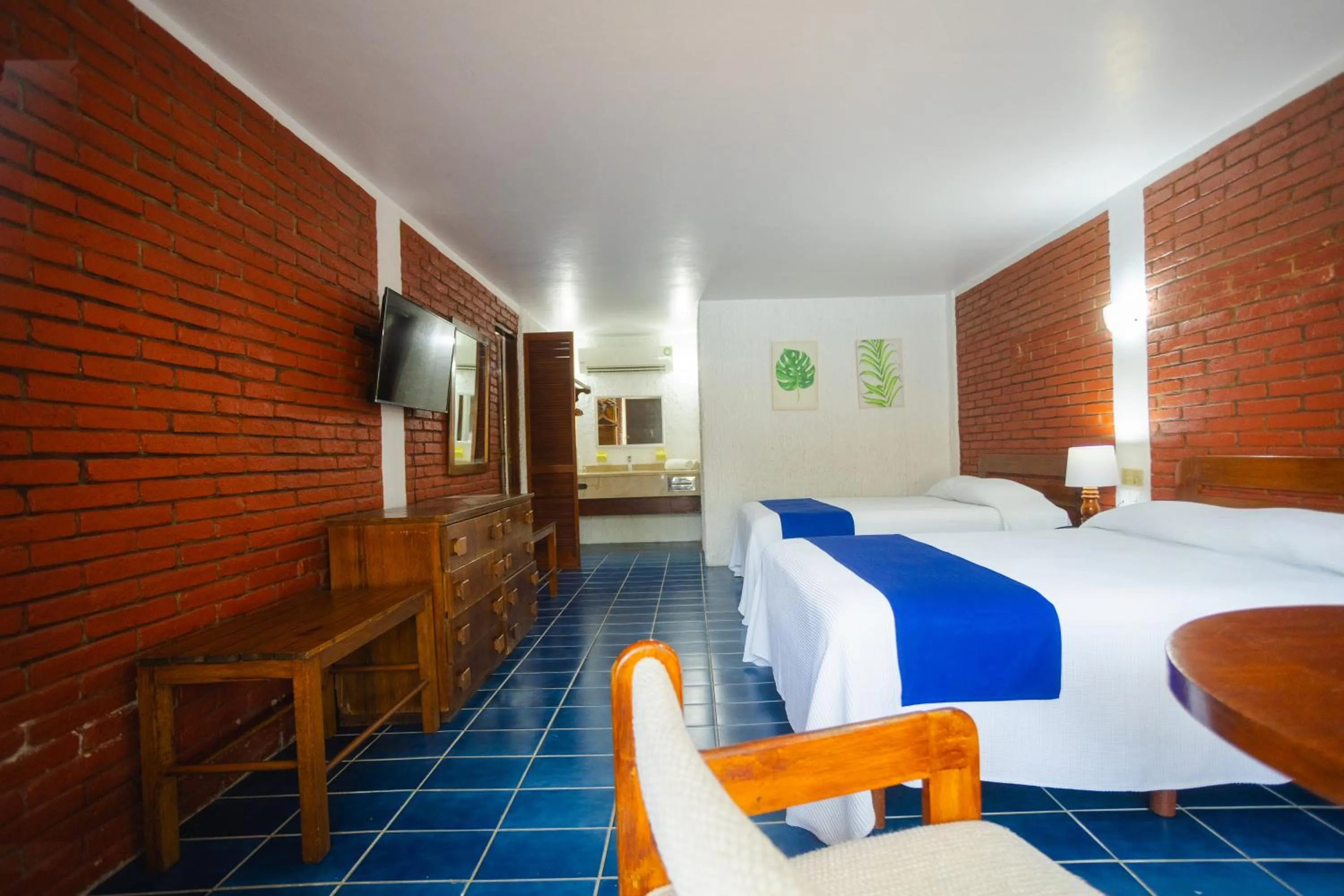 Bed in Hotel Plaza Palmas