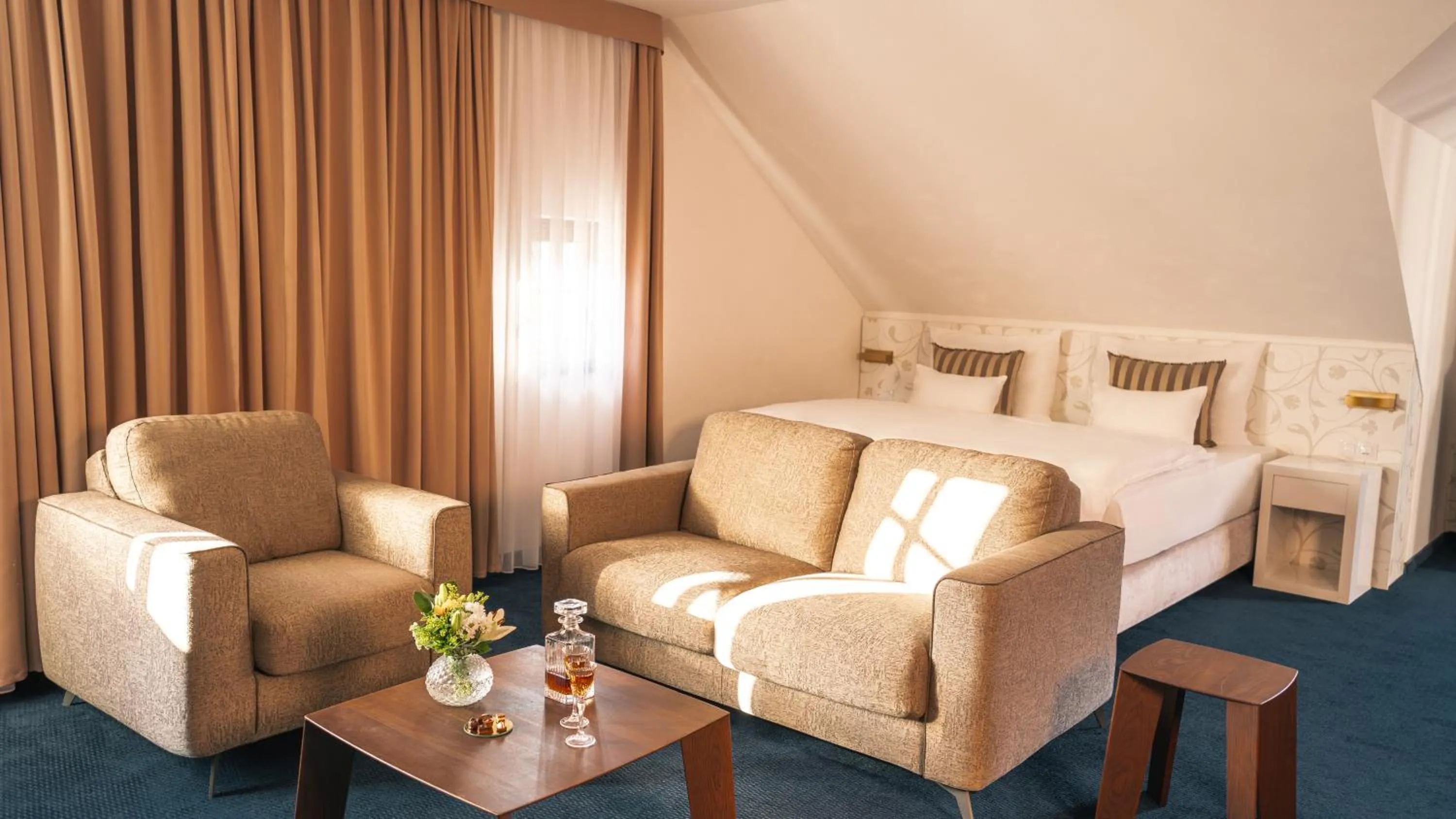 Bed in Hotel Savoy Špindlerův Mlýn