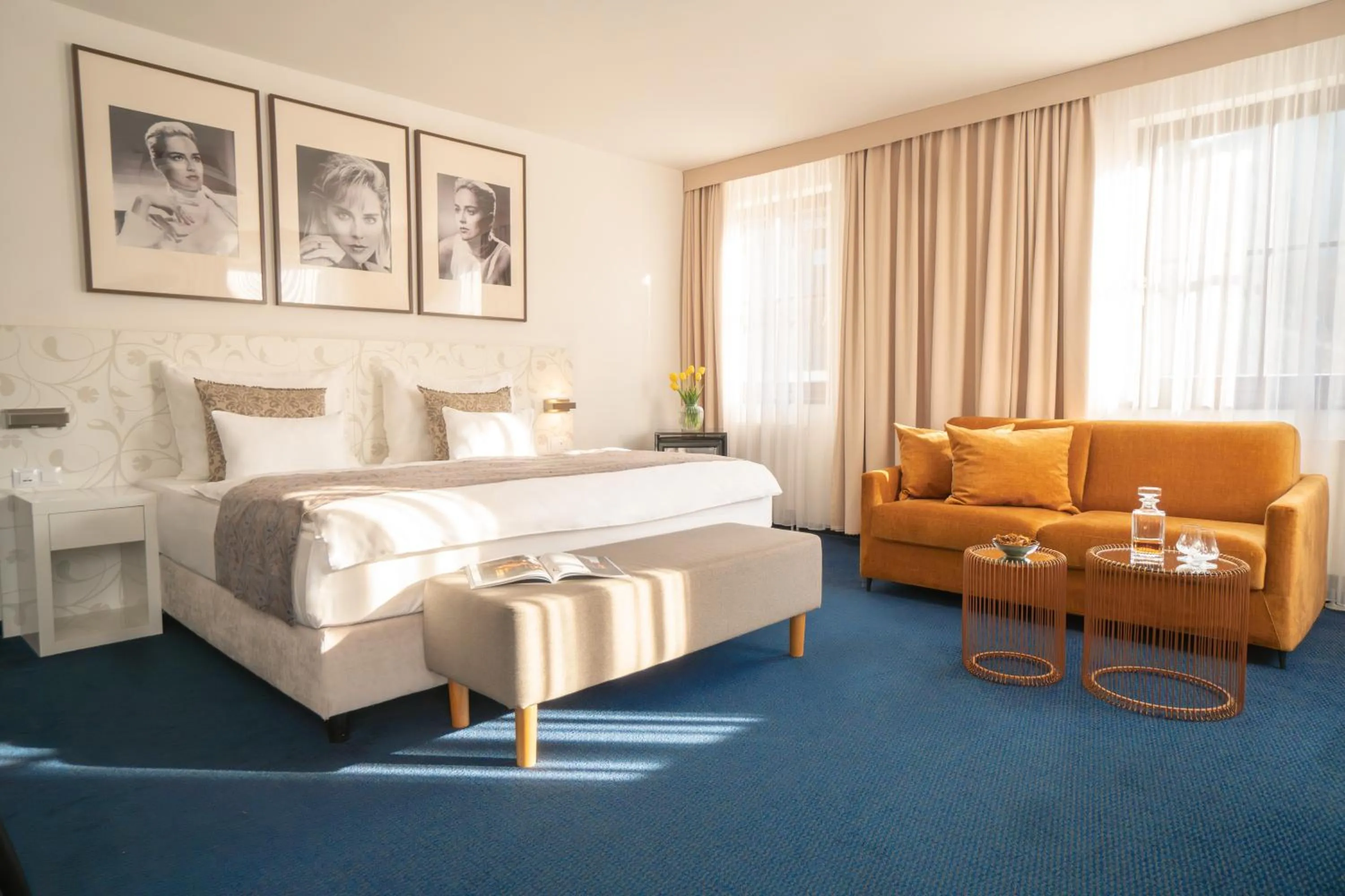 Bed in Hotel Savoy Špindlerův Mlýn