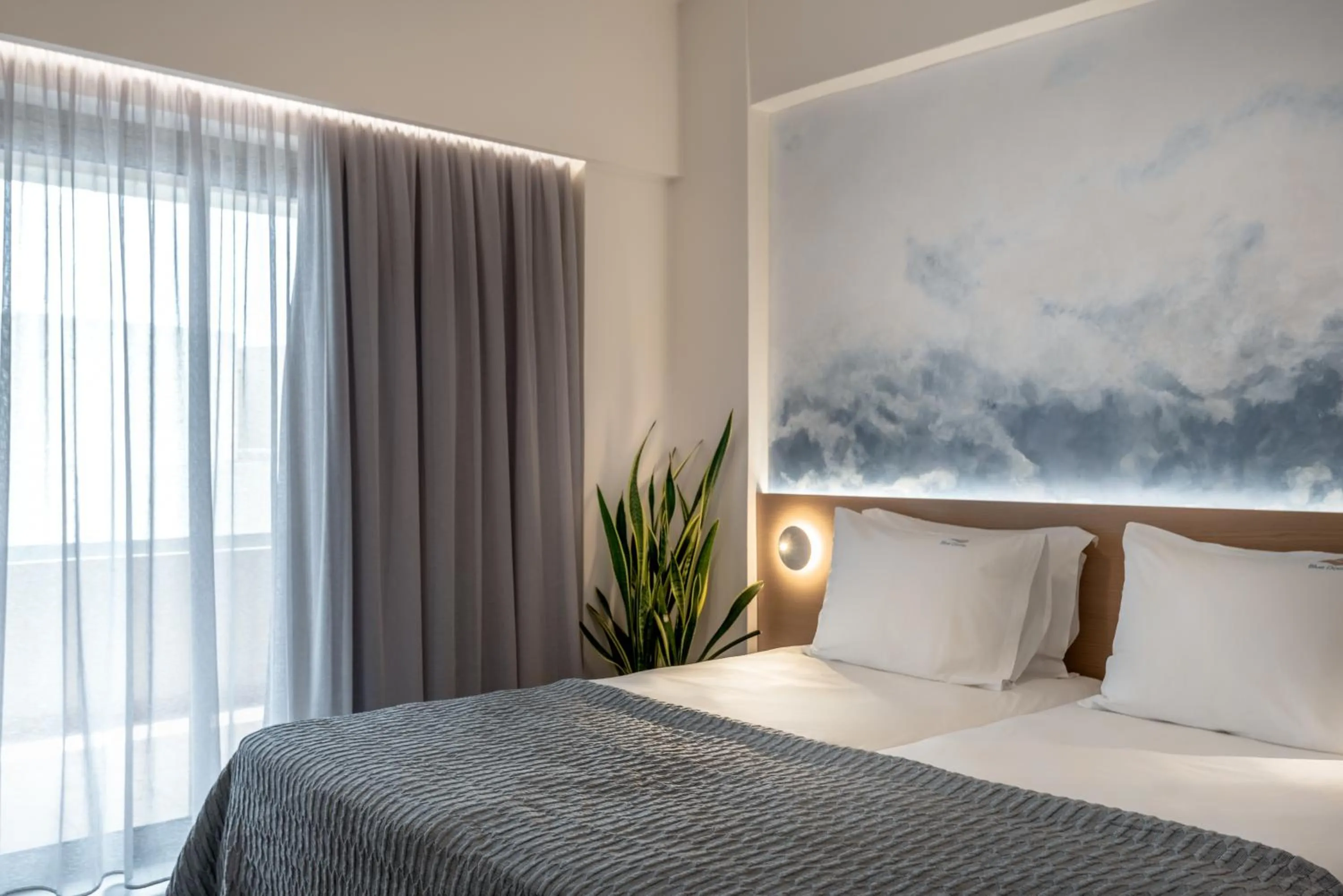 Bedroom, Bed in Blue Dome Hotel