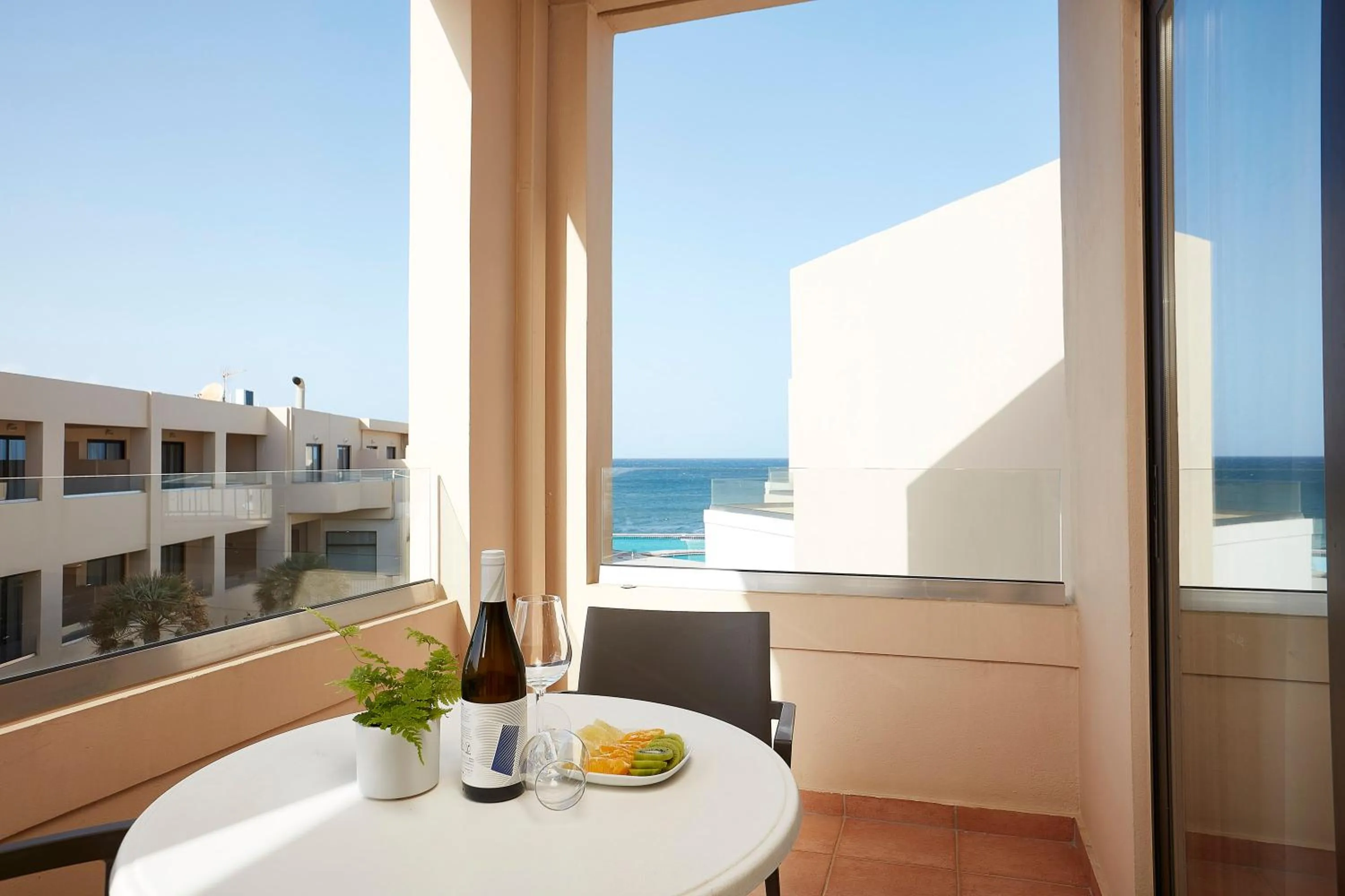 Balcony/Terrace in Blue Dome Hotel