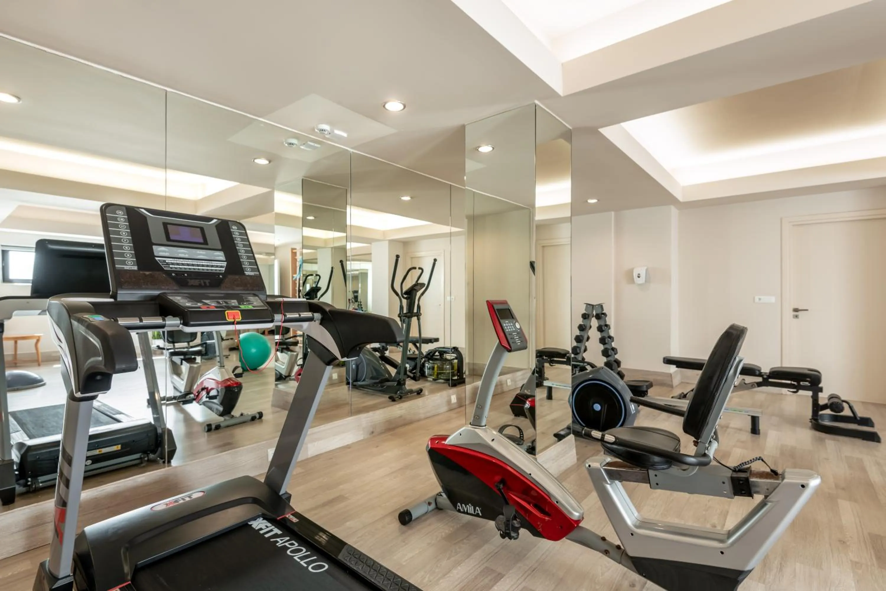 Fitness centre/facilities in Blue Dome Hotel