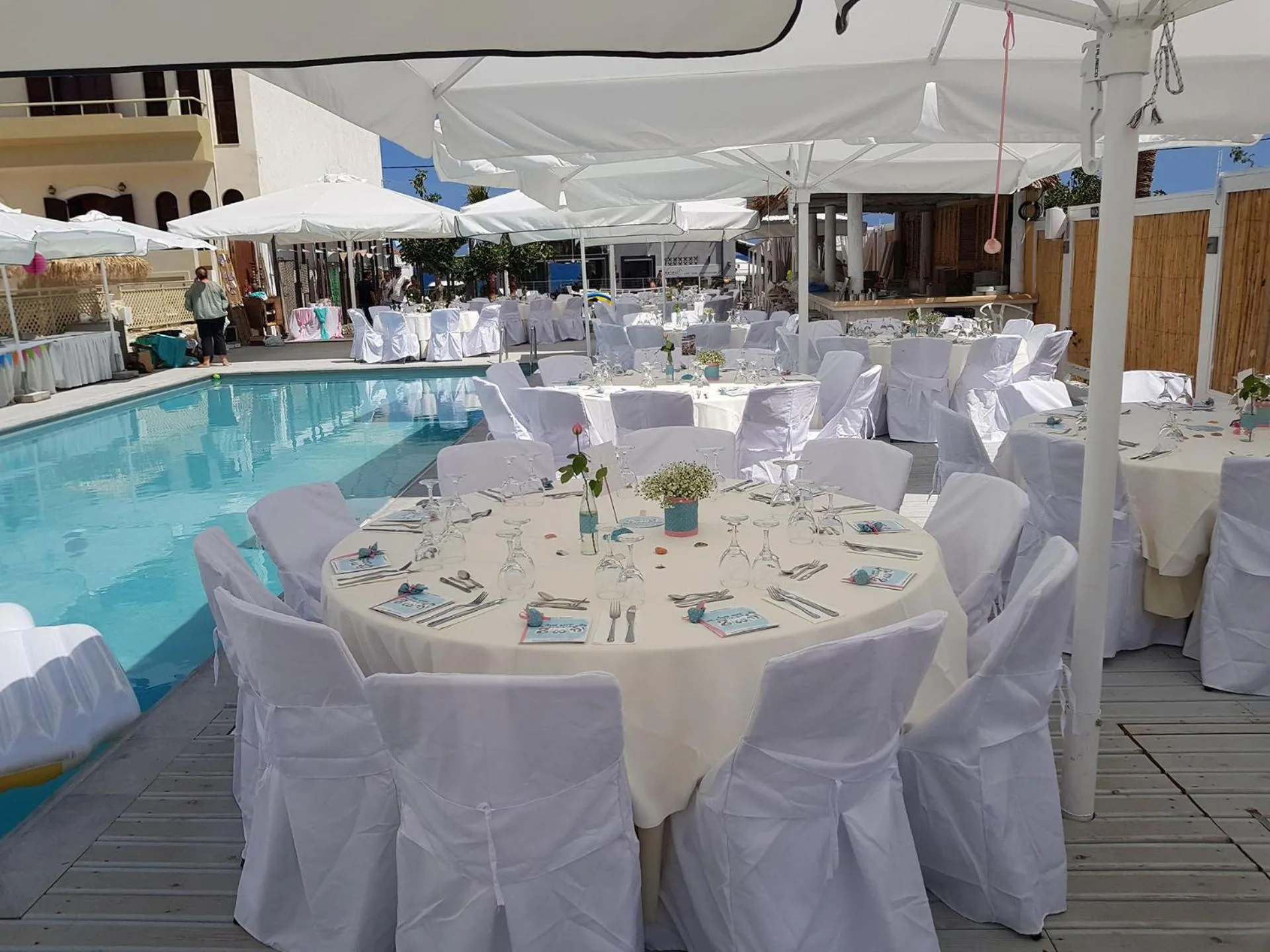 wedding in Glaros Beach Hotel