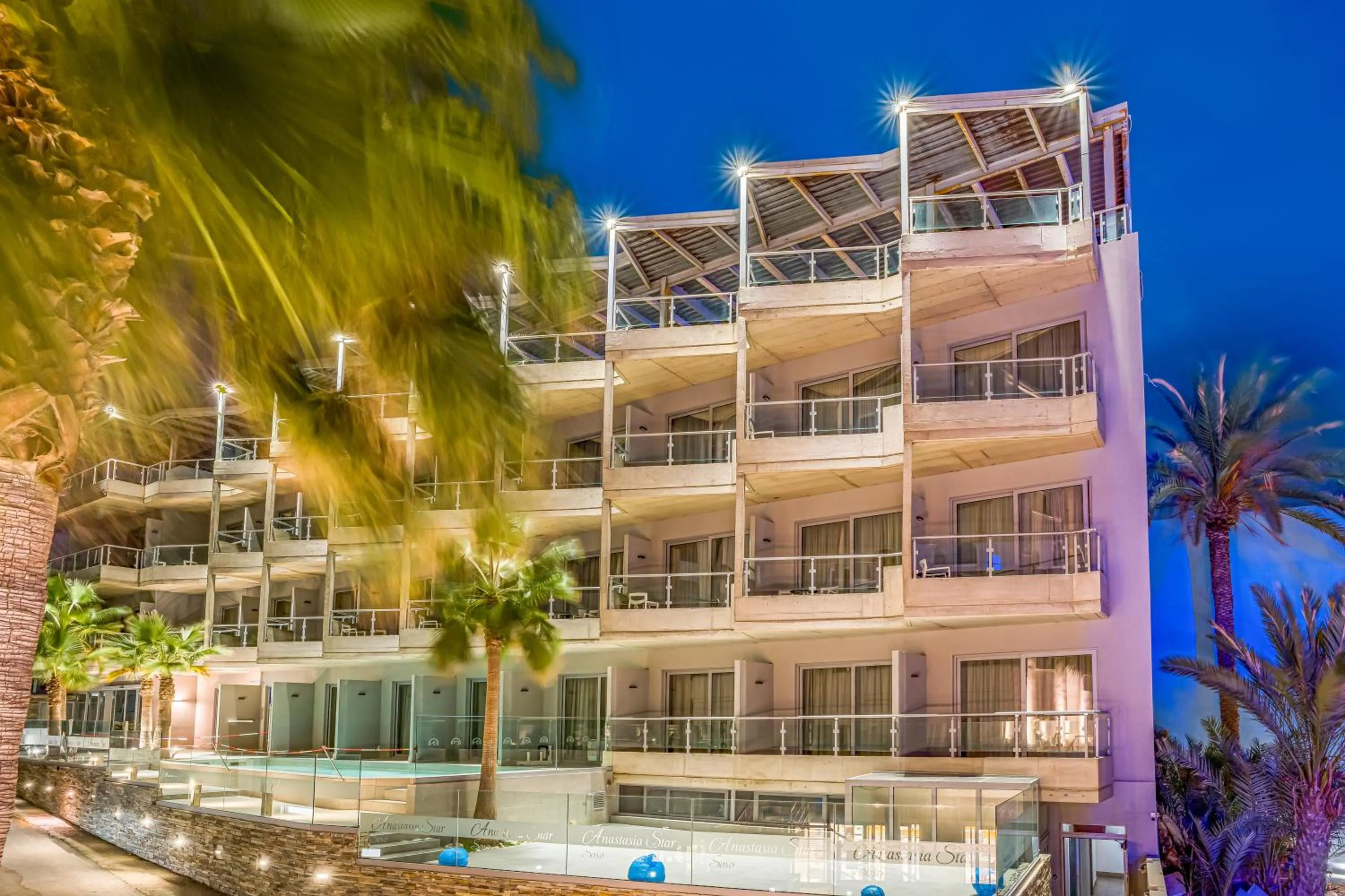 Property building in Glaros Beach Hotel