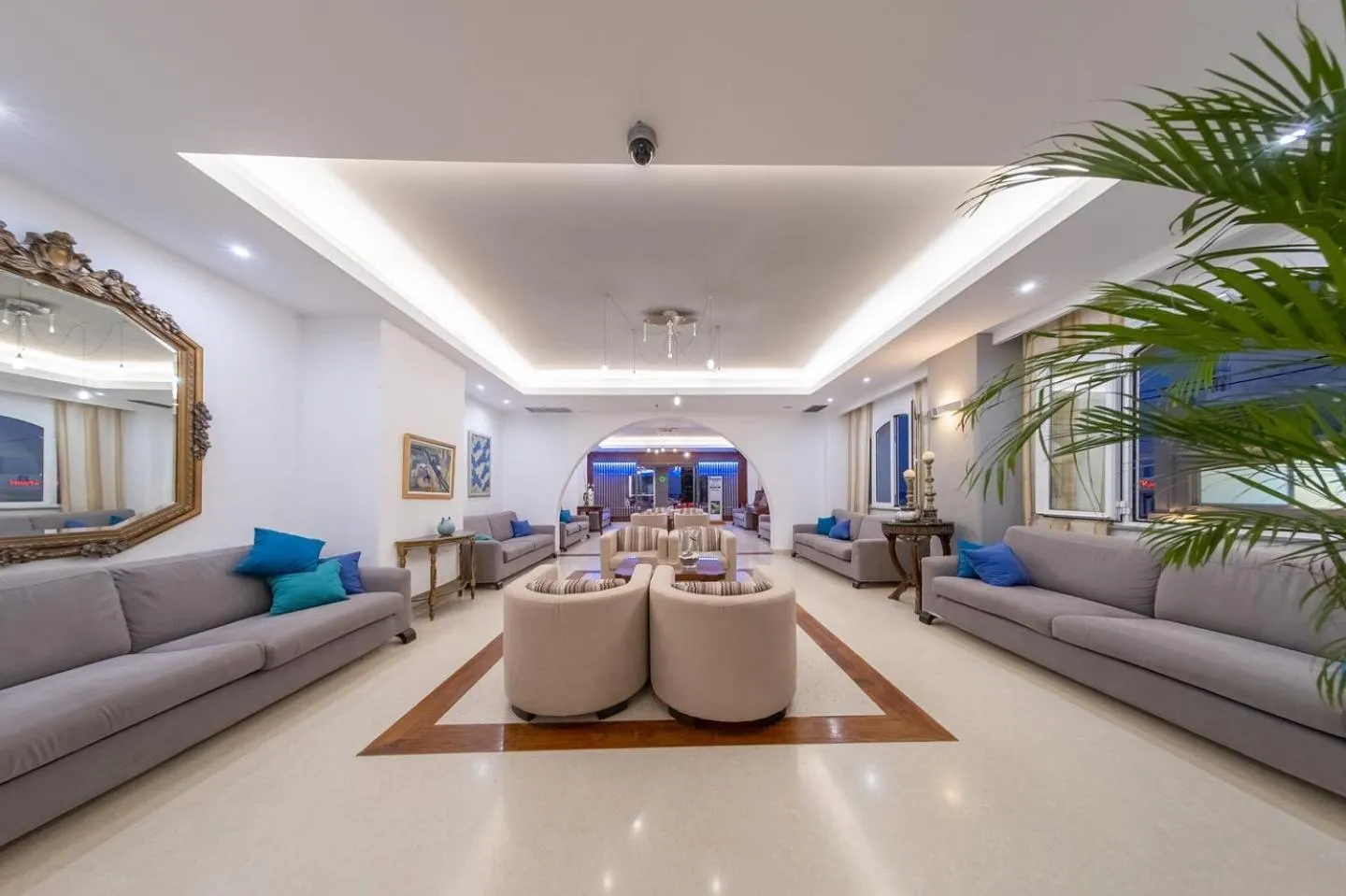 Living room in Glaros Beach Hotel