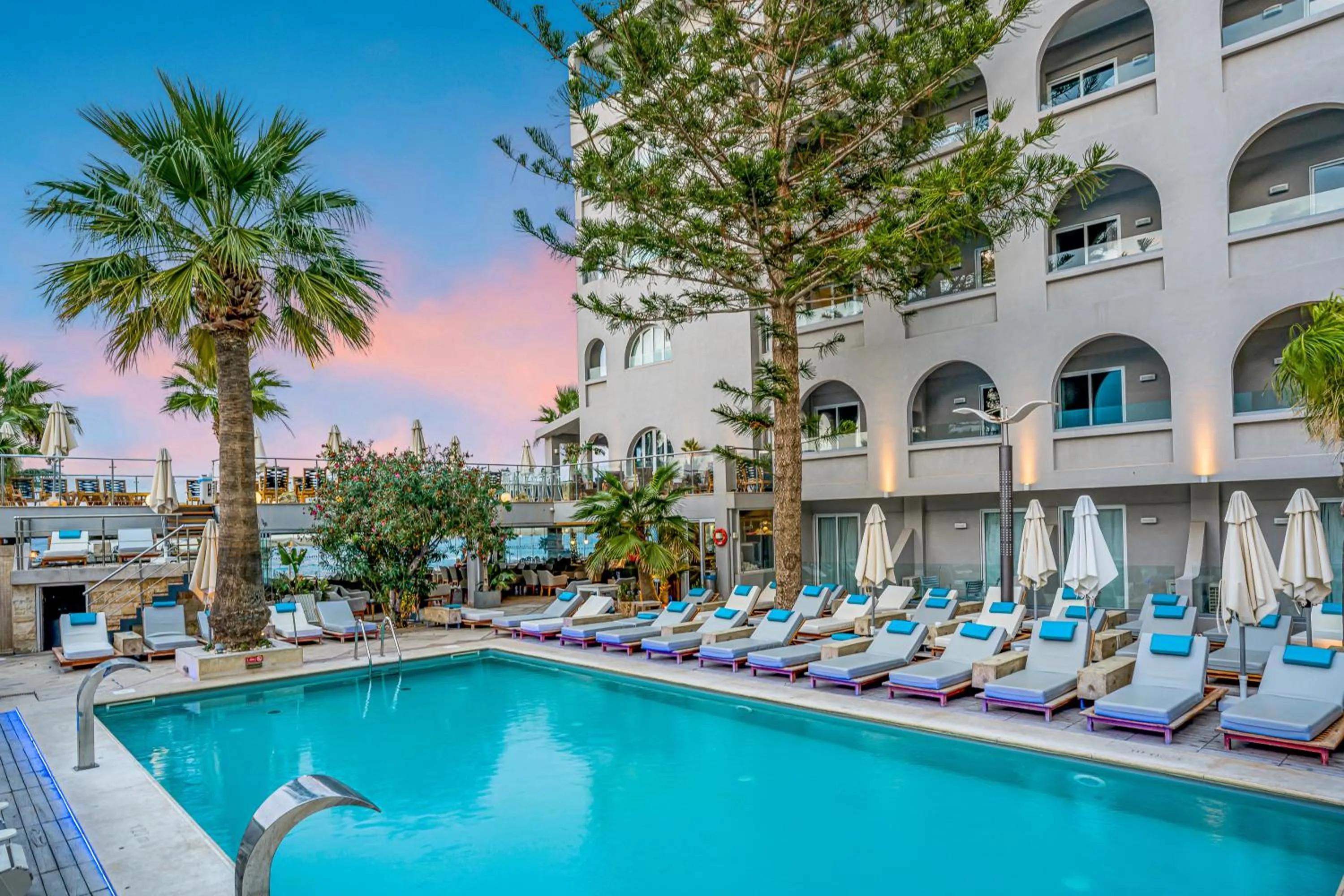 Property building in Glaros Beach Hotel