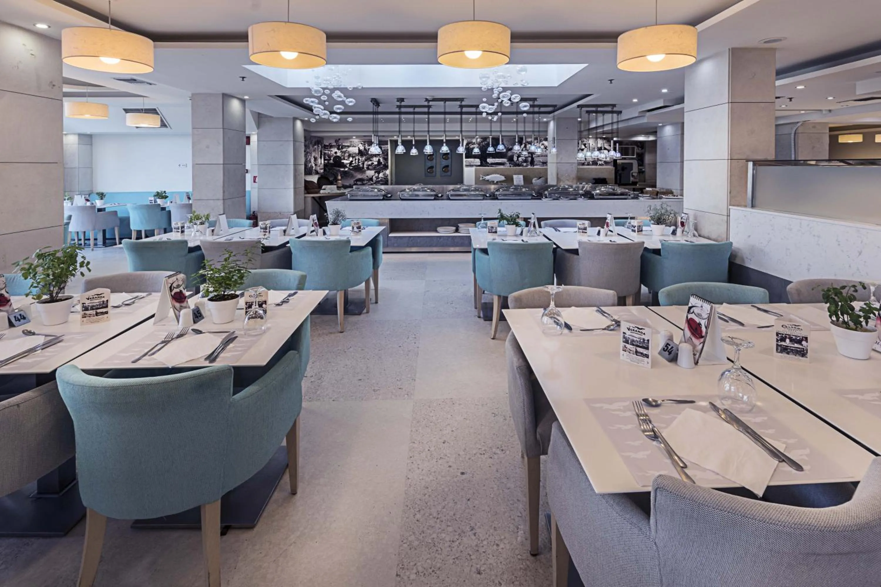 Restaurant/places to eat in Glaros Beach Hotel