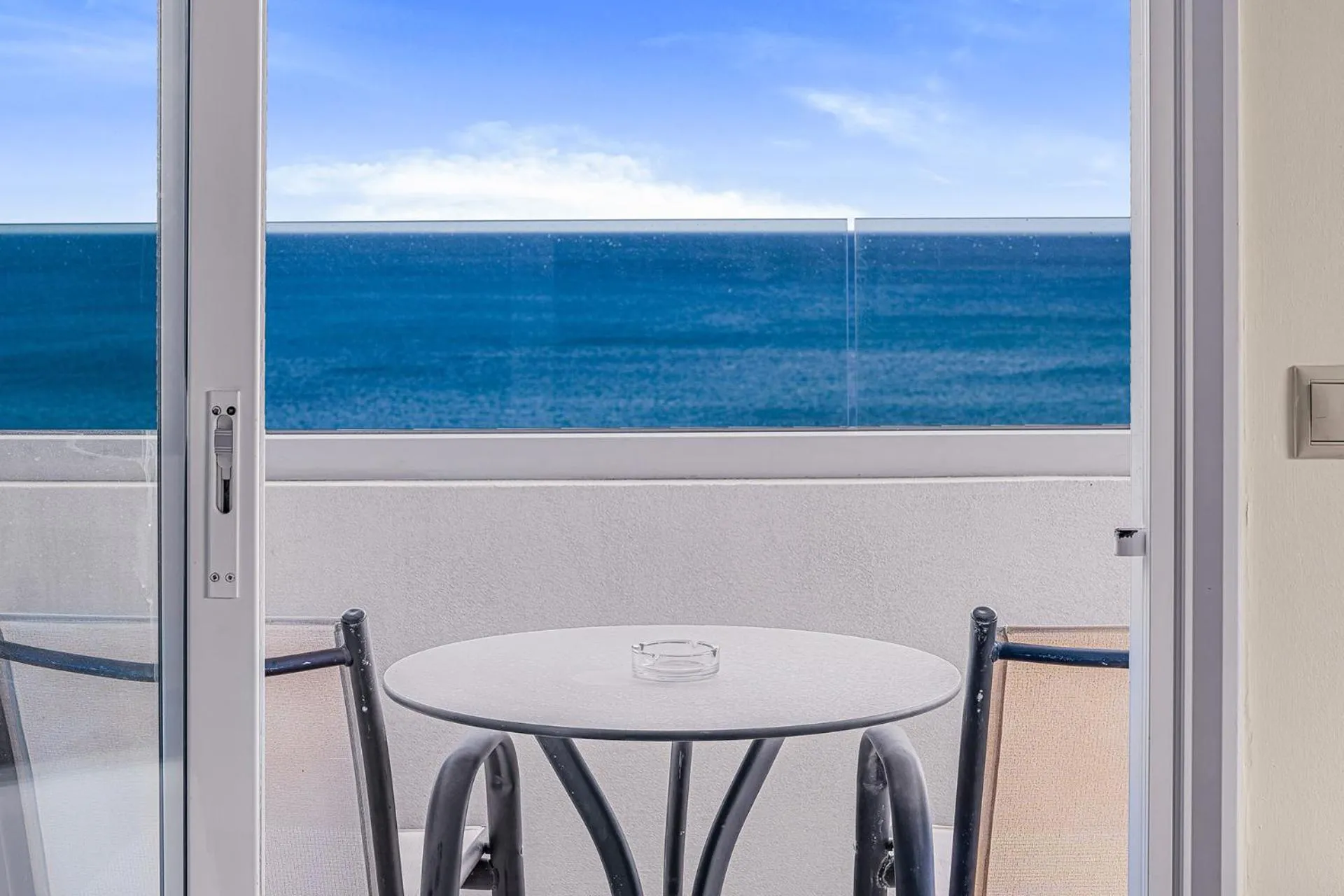 Balcony/Terrace in Glaros Beach Hotel