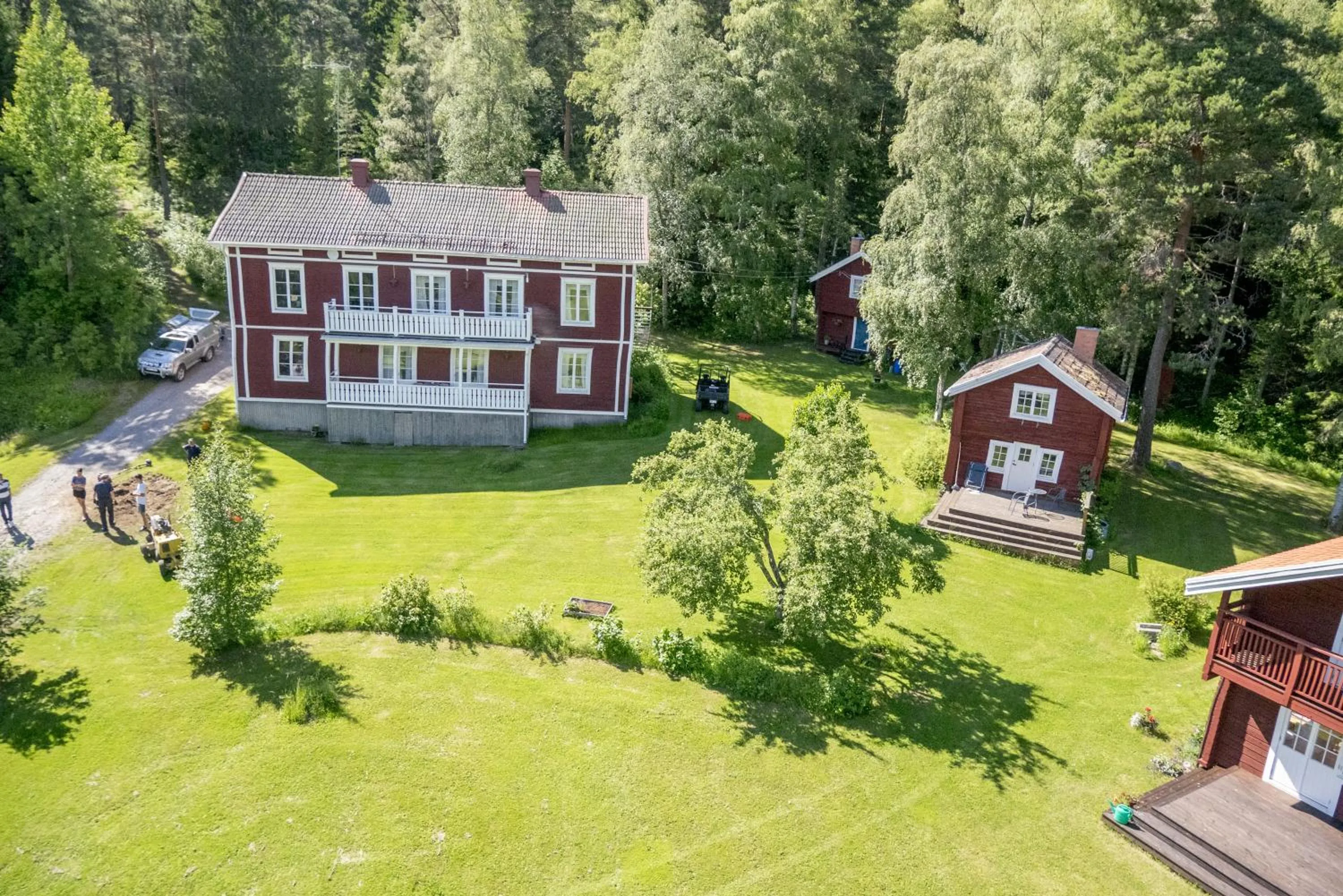 Property building in Järvsöbaden