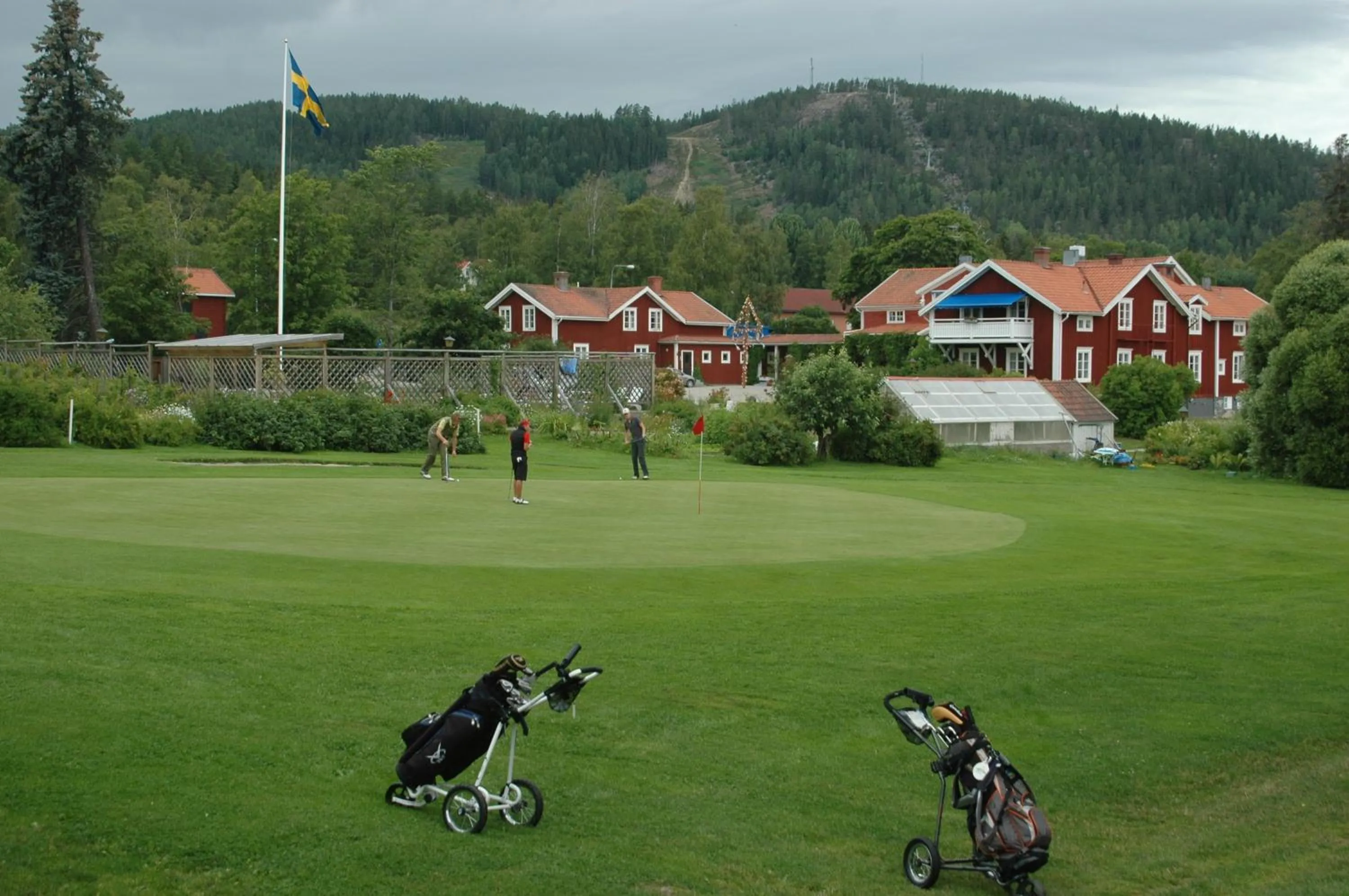 Golfcourse in Järvsöbaden
