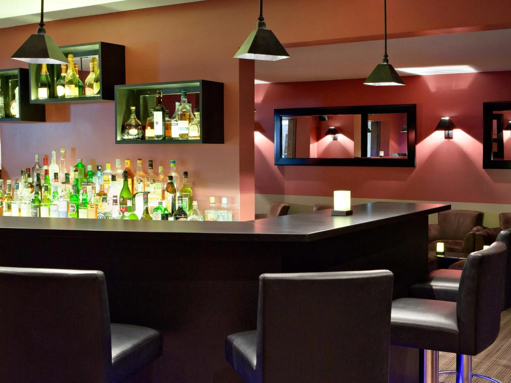 Lounge or bar in Hôtel Vanessa