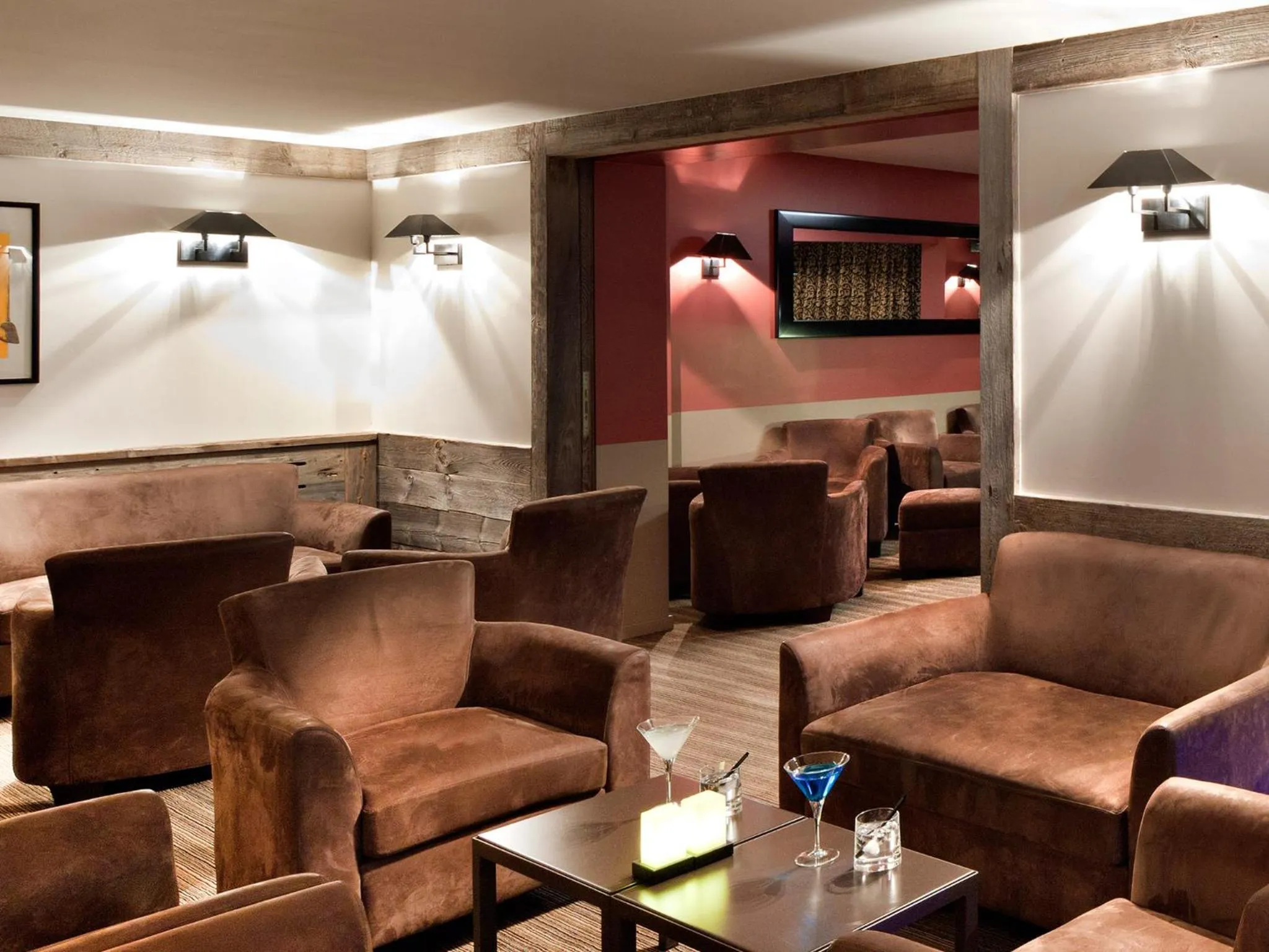 Lounge or bar in Hôtel Vanessa