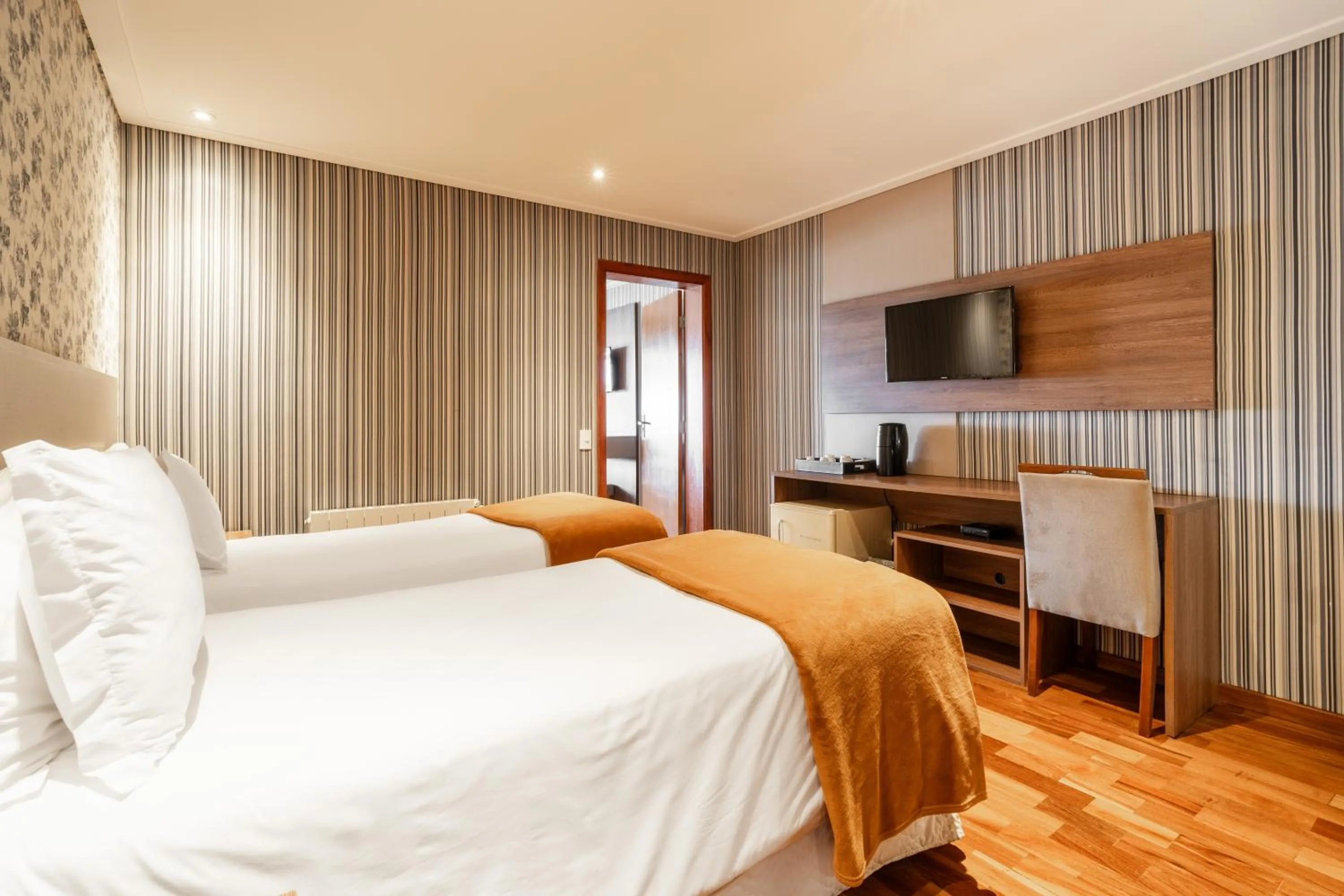 Bed in Chris Wellness Resort Hotel