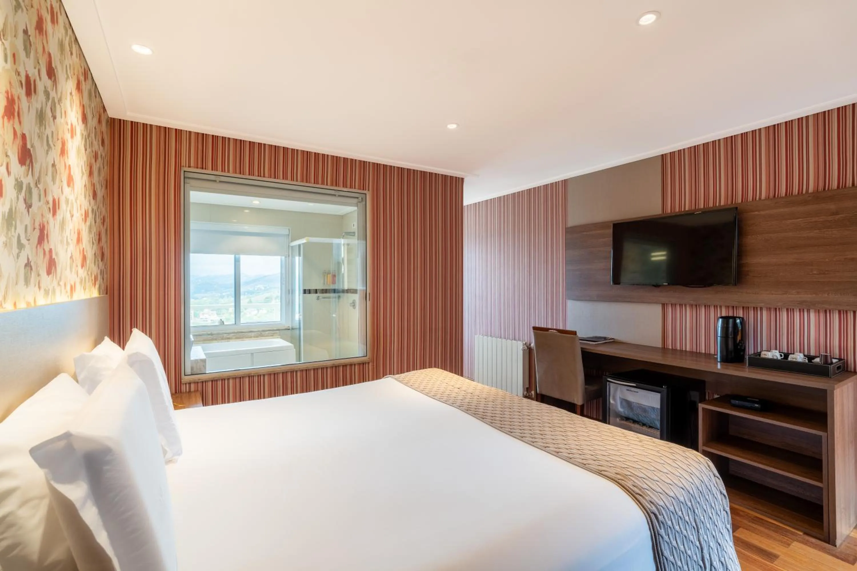 Bed in Chris Wellness Resort Hotel