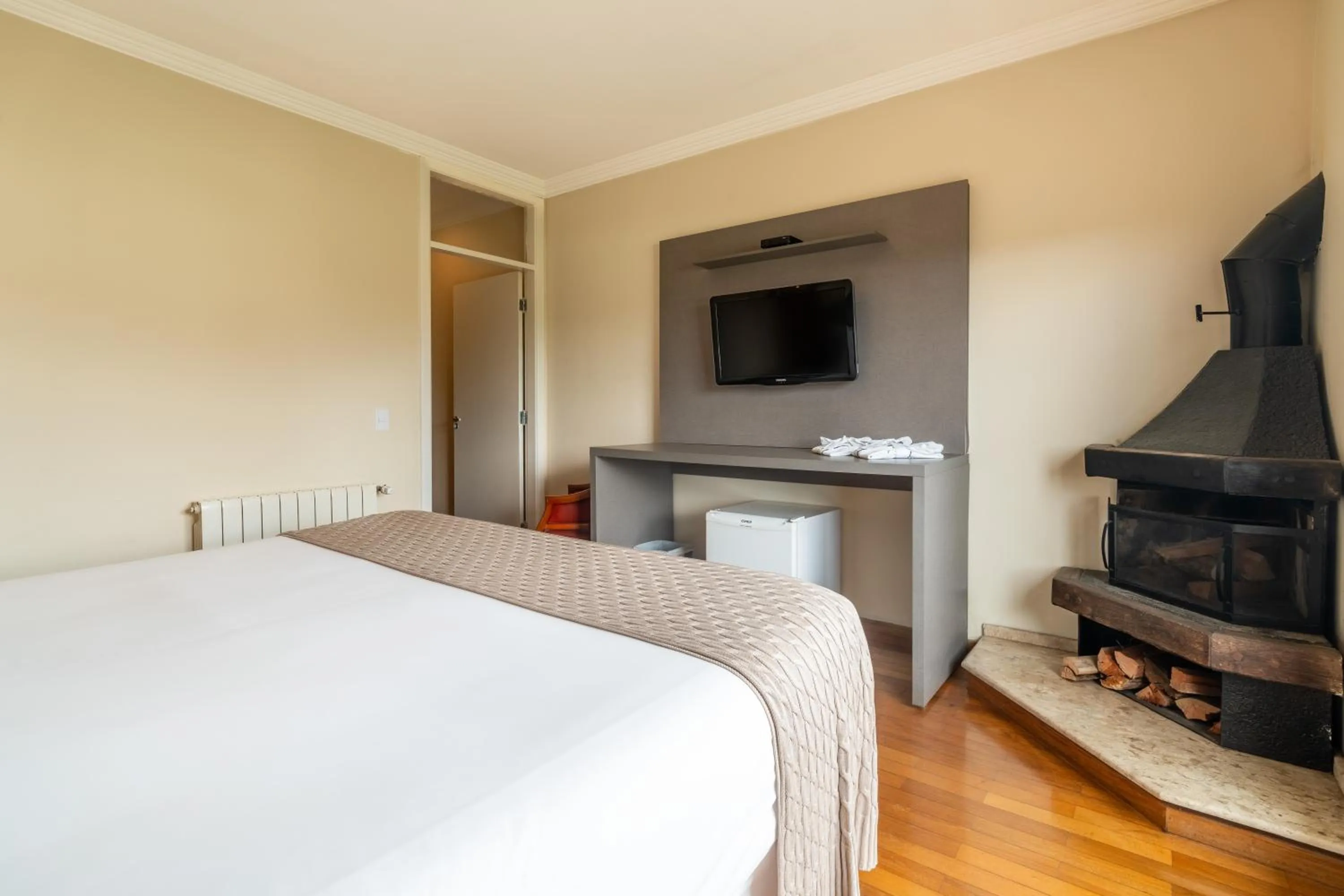 Bed in Chris Wellness Resort Hotel