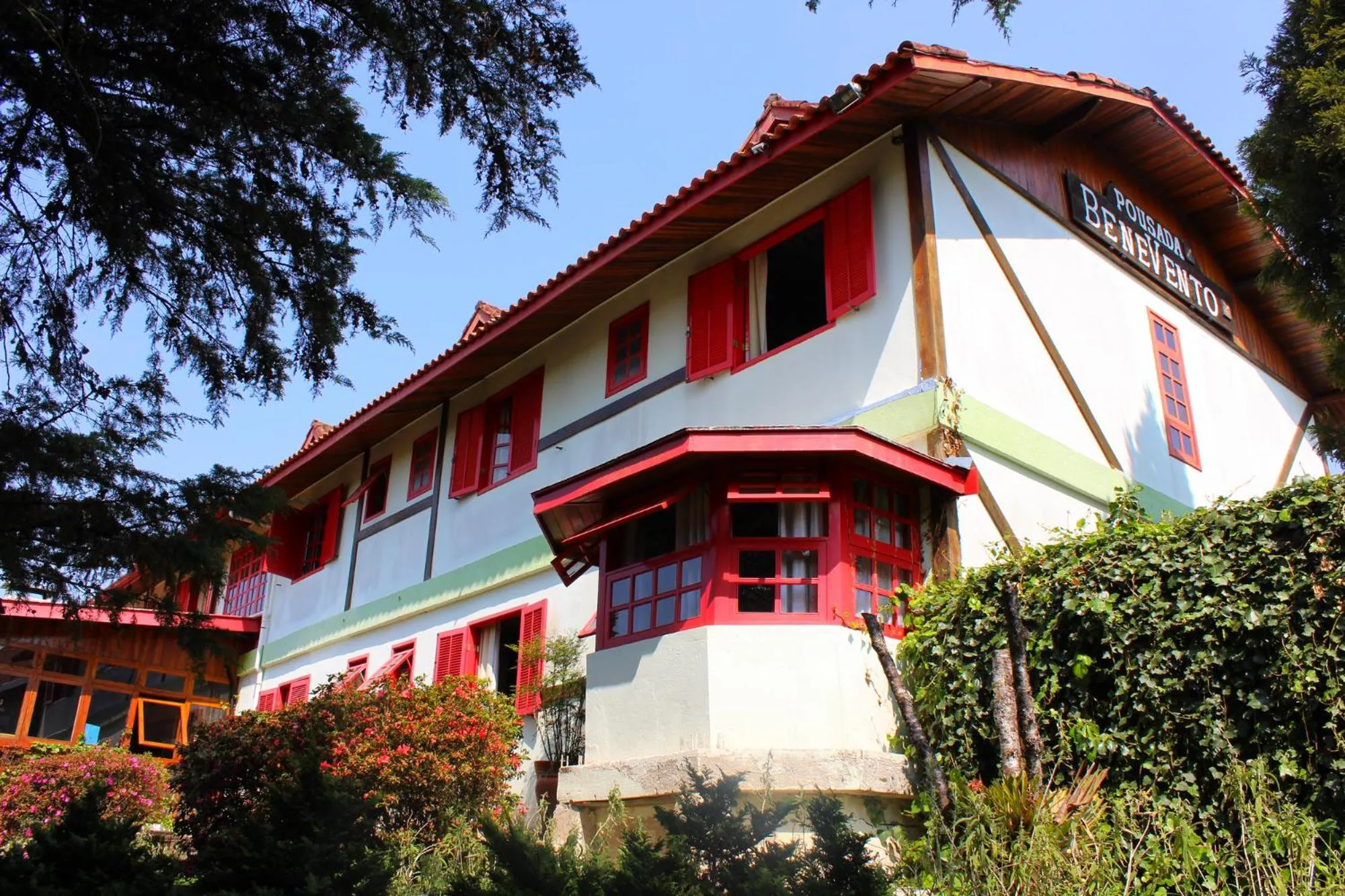 Garden in Pousada Benevento