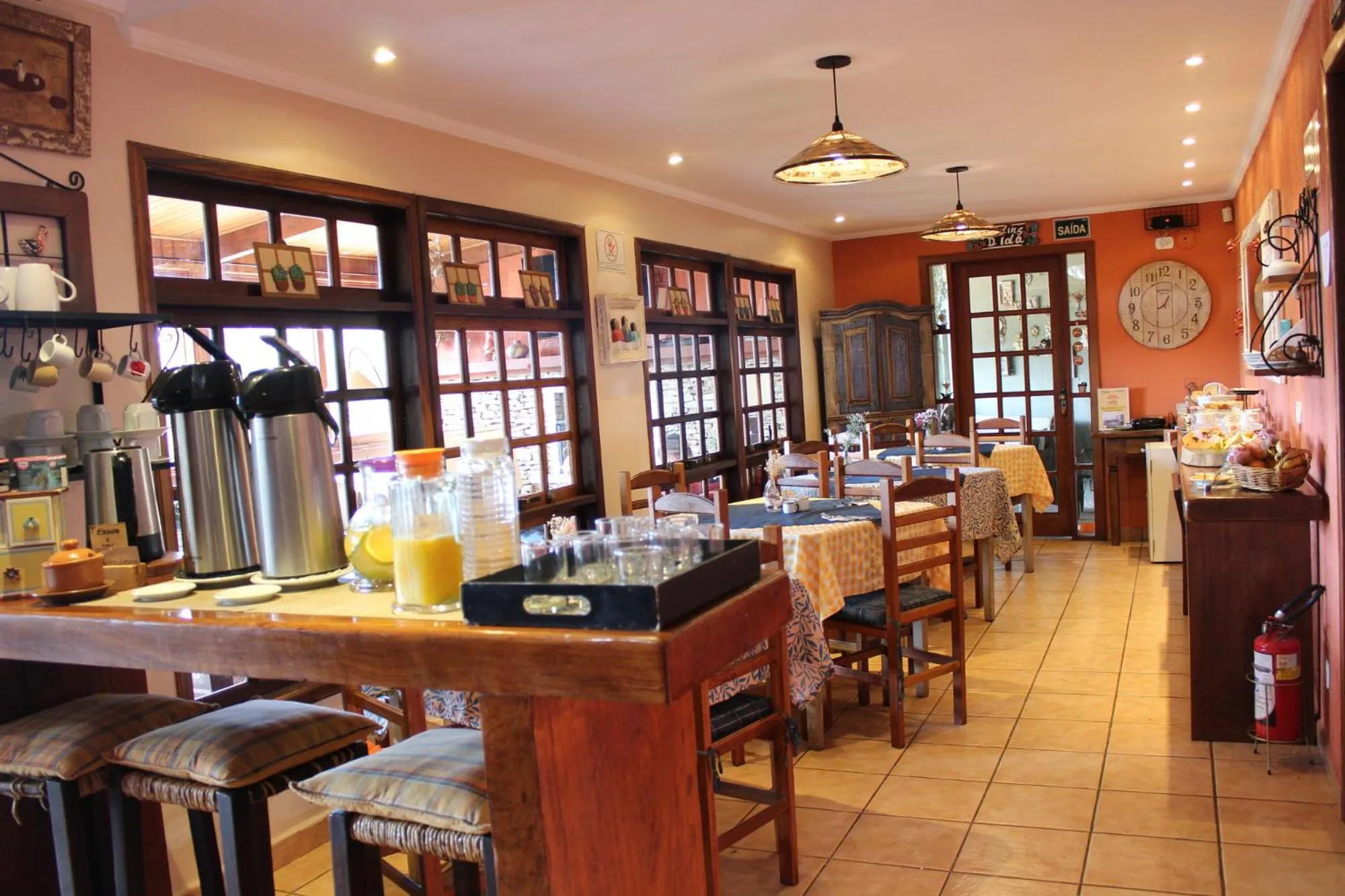 Dining area in Pousada Benevento