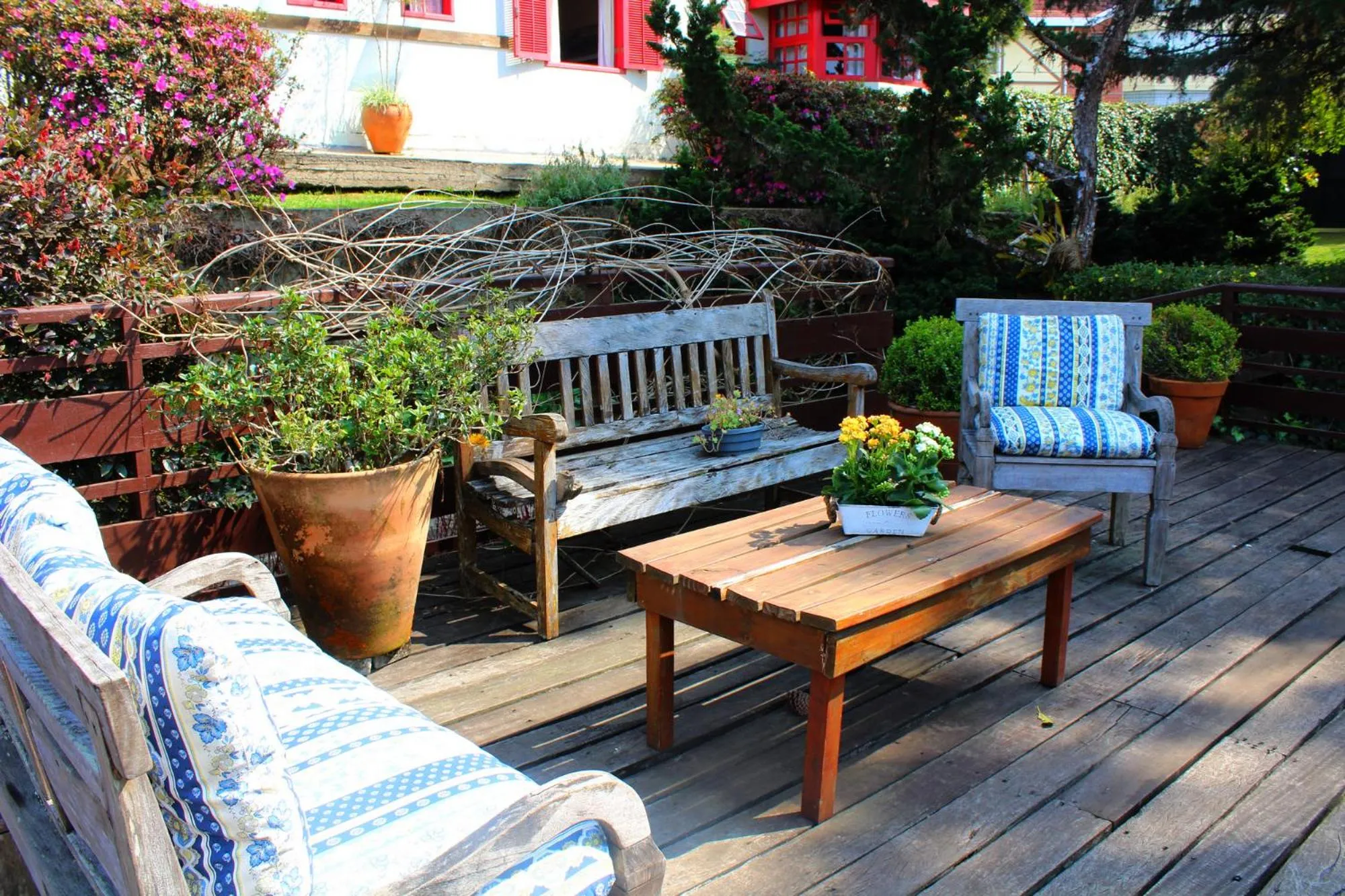 Balcony/Terrace in Pousada Benevento