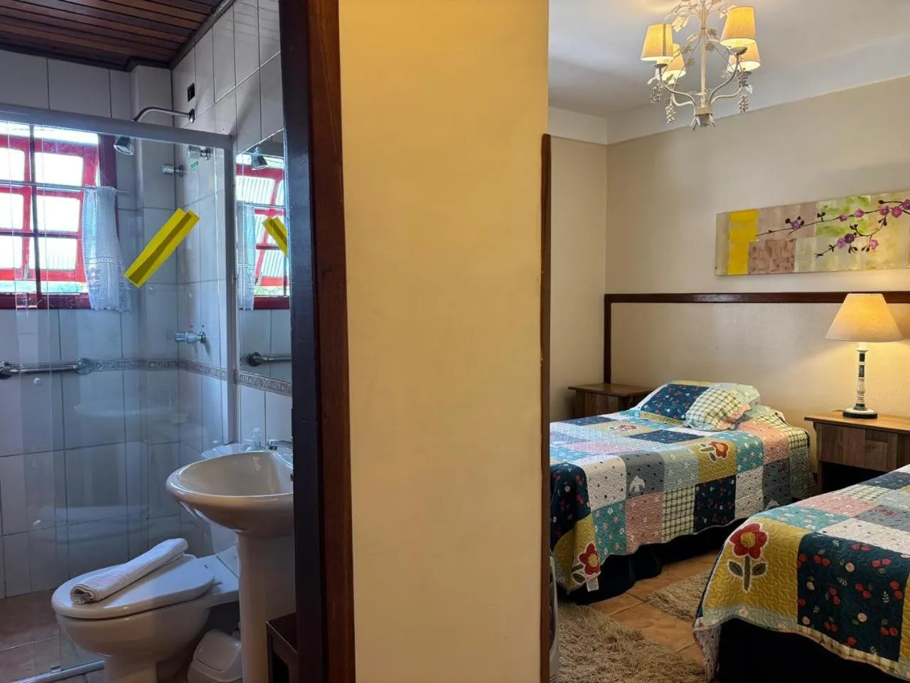 Bed in Pousada Benevento