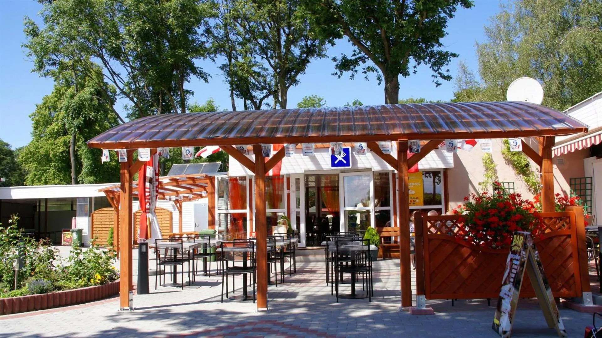 Lounge or bar in Camping Baltic