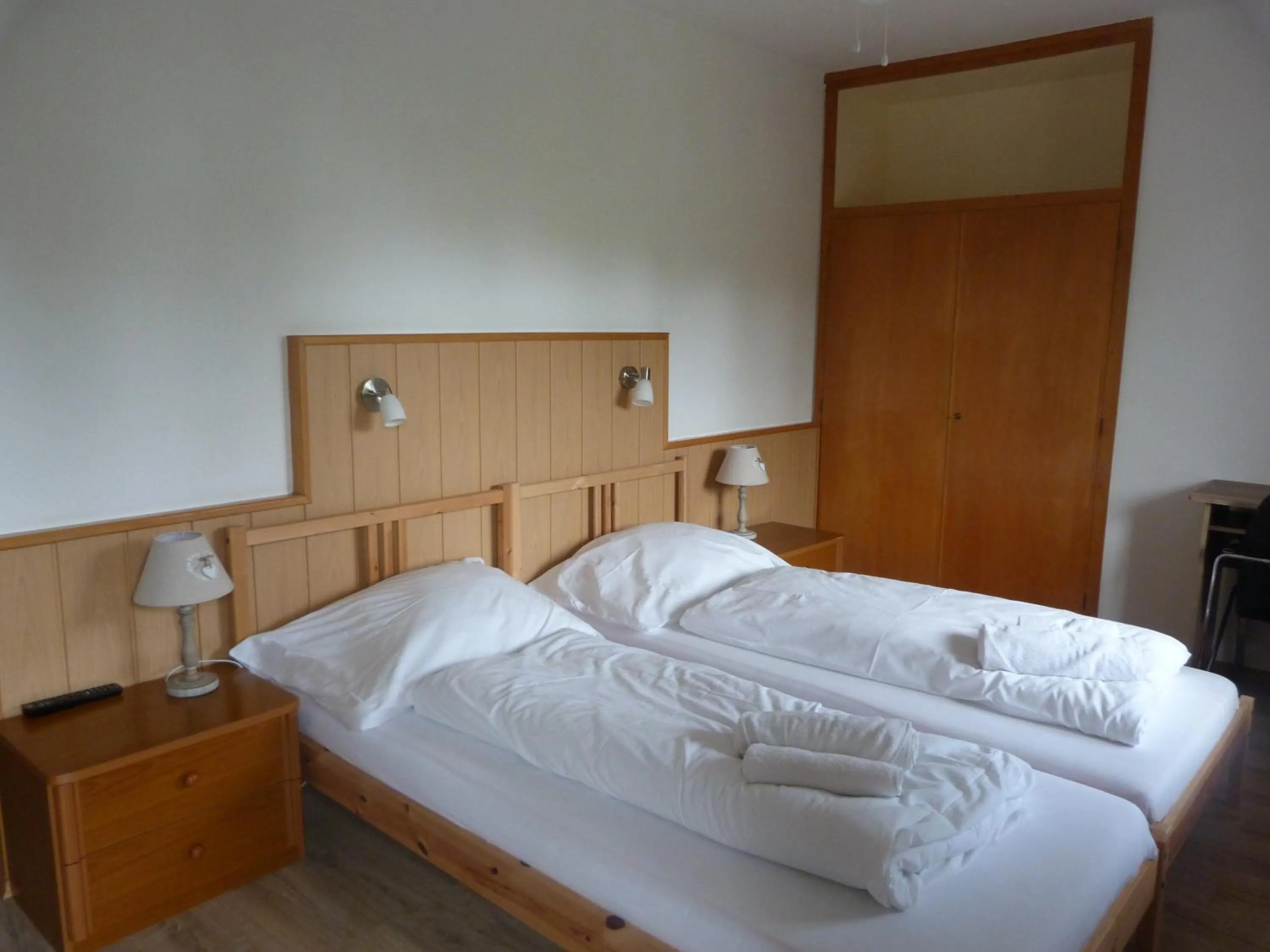 Comfort Double or Twin Room with Balcony and Garden View in Pension Kitty