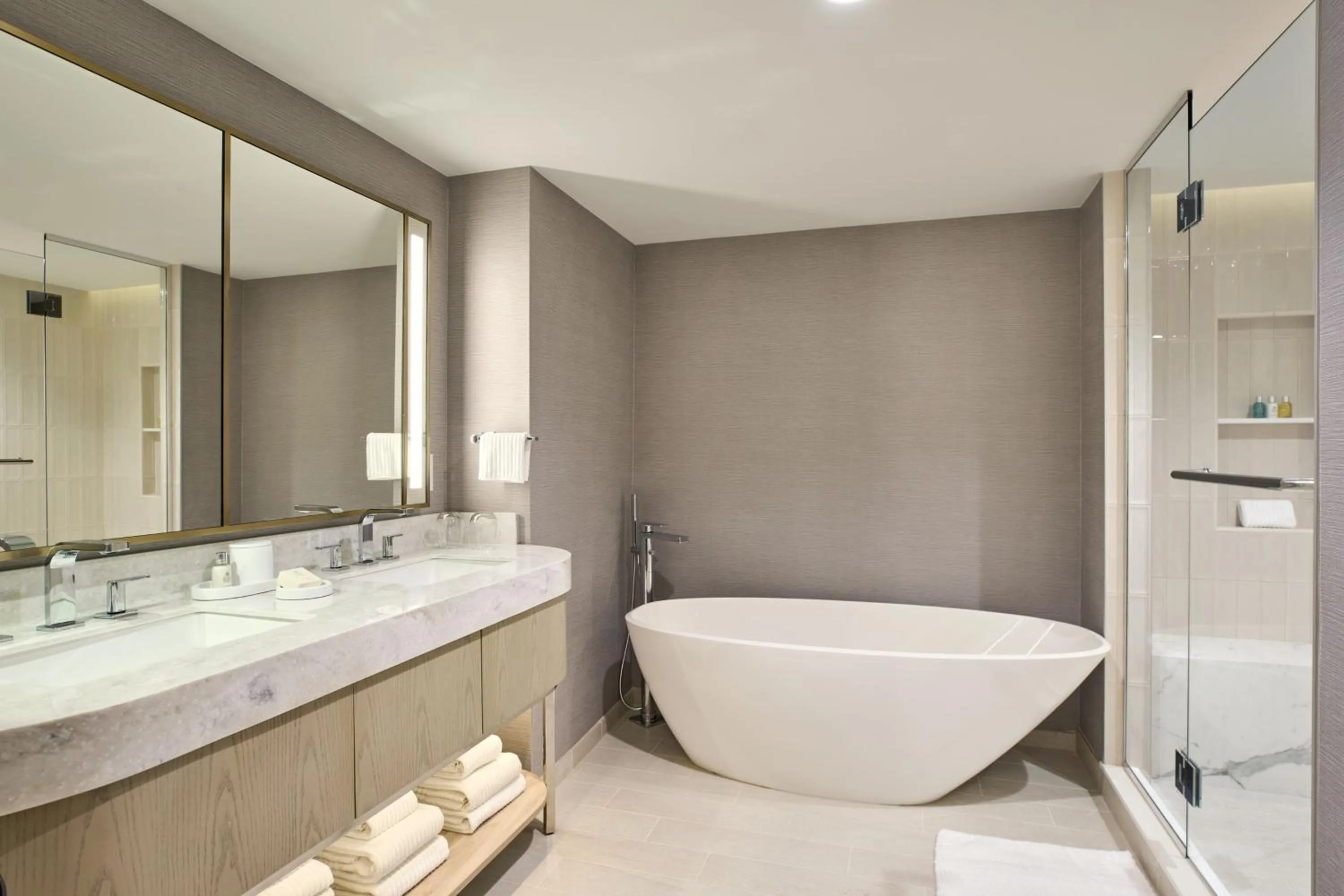 Bathroom in VEA Newport Beach, a Marriott Resort & Spa