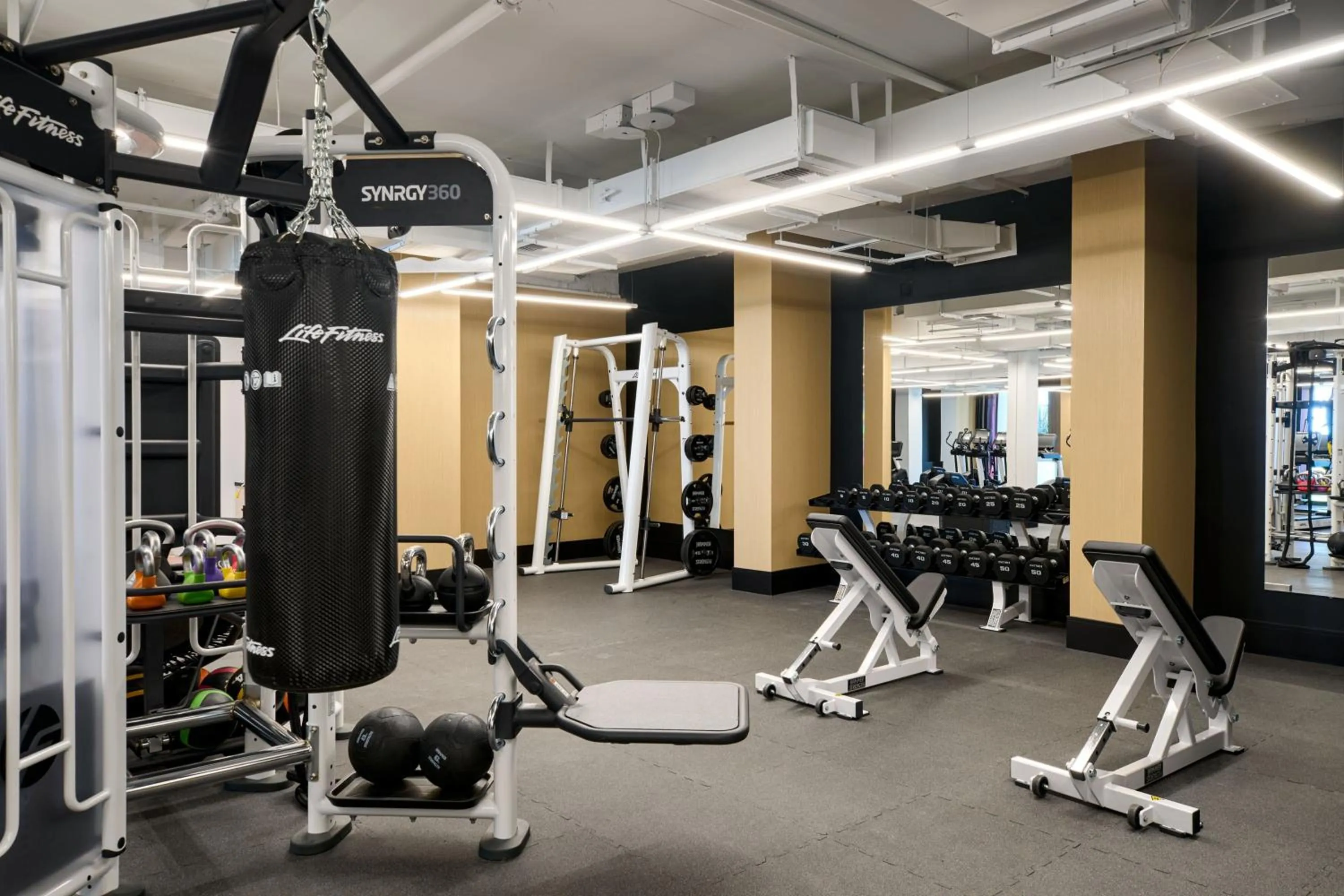 Fitness centre/facilities in VEA Newport Beach, a Marriott Resort & Spa
