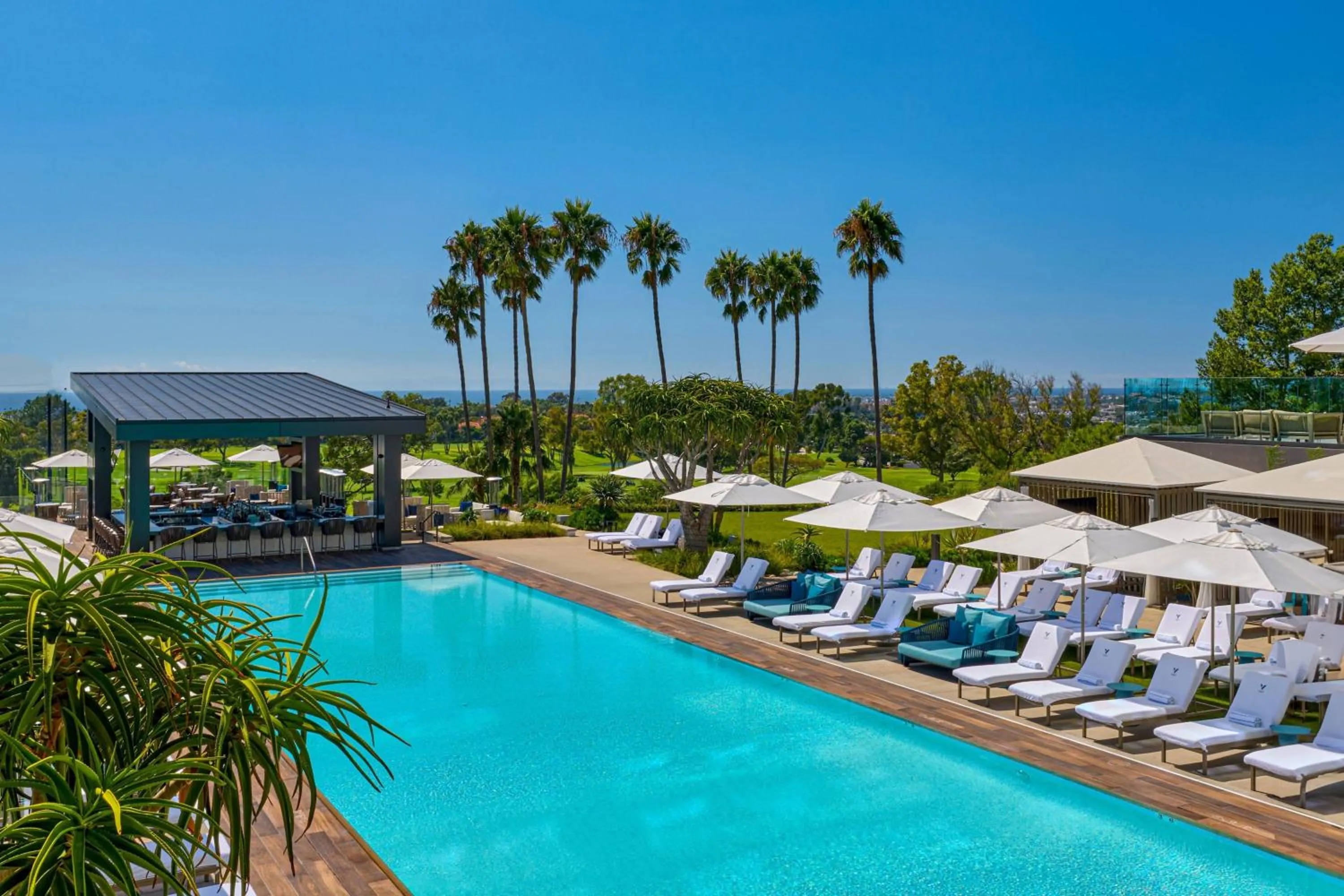 Swimming pool in VEA Newport Beach, a Marriott Resort & Spa