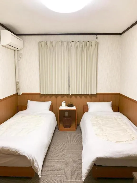 Bed in Pension Lanpou