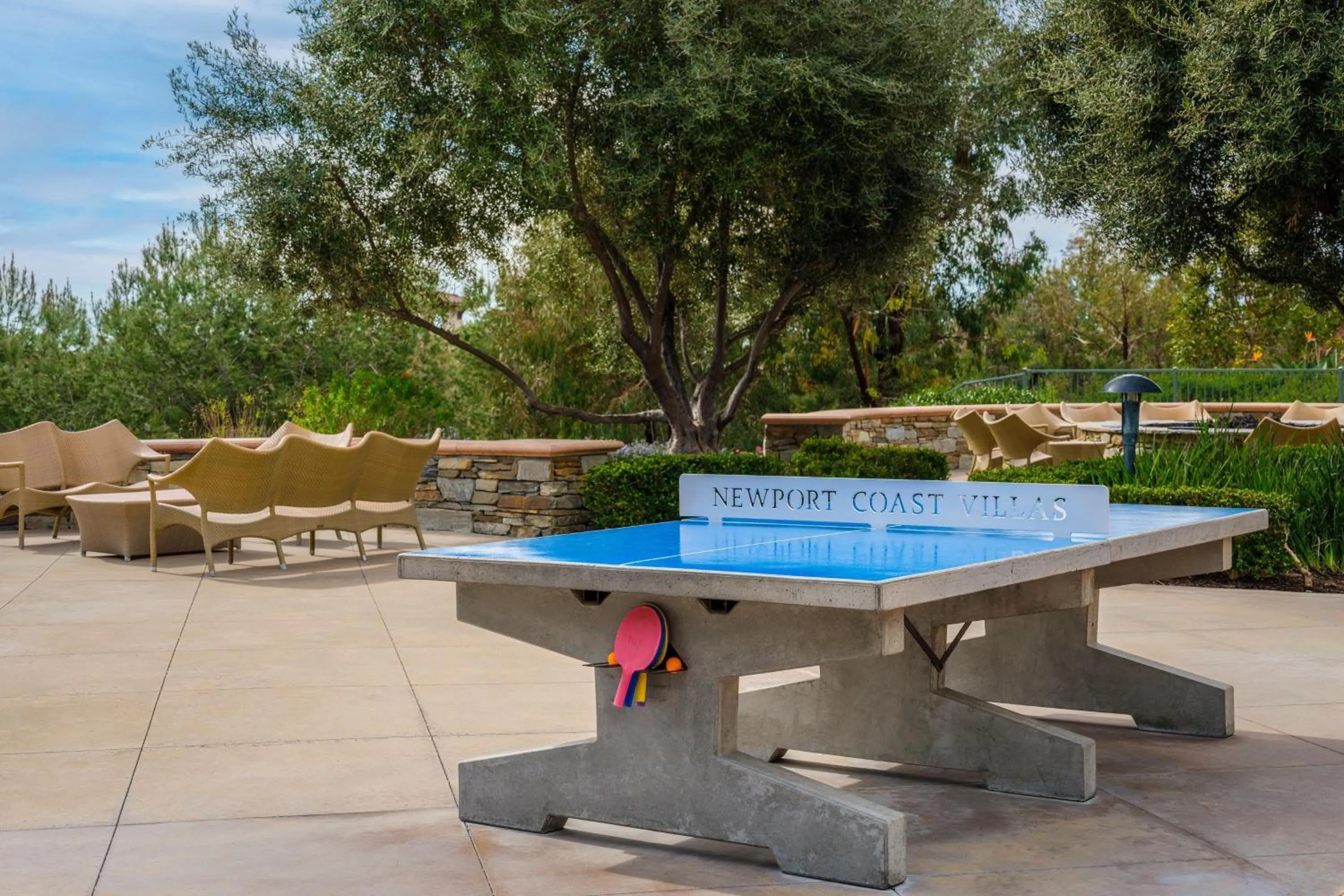Tennis court in Marriott's Newport Coast Villas
