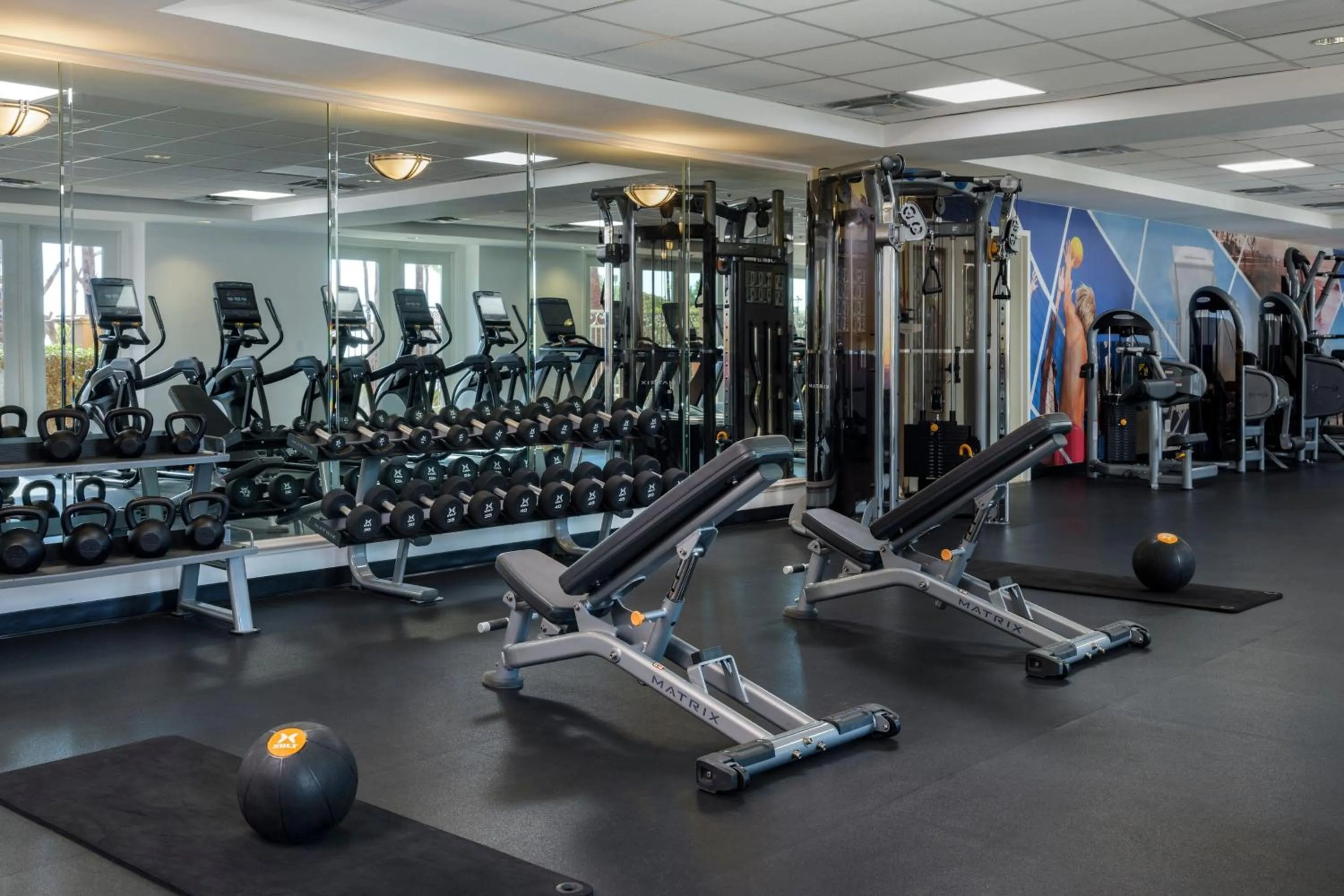 Fitness centre/facilities in Marriott's Newport Coast Villas
