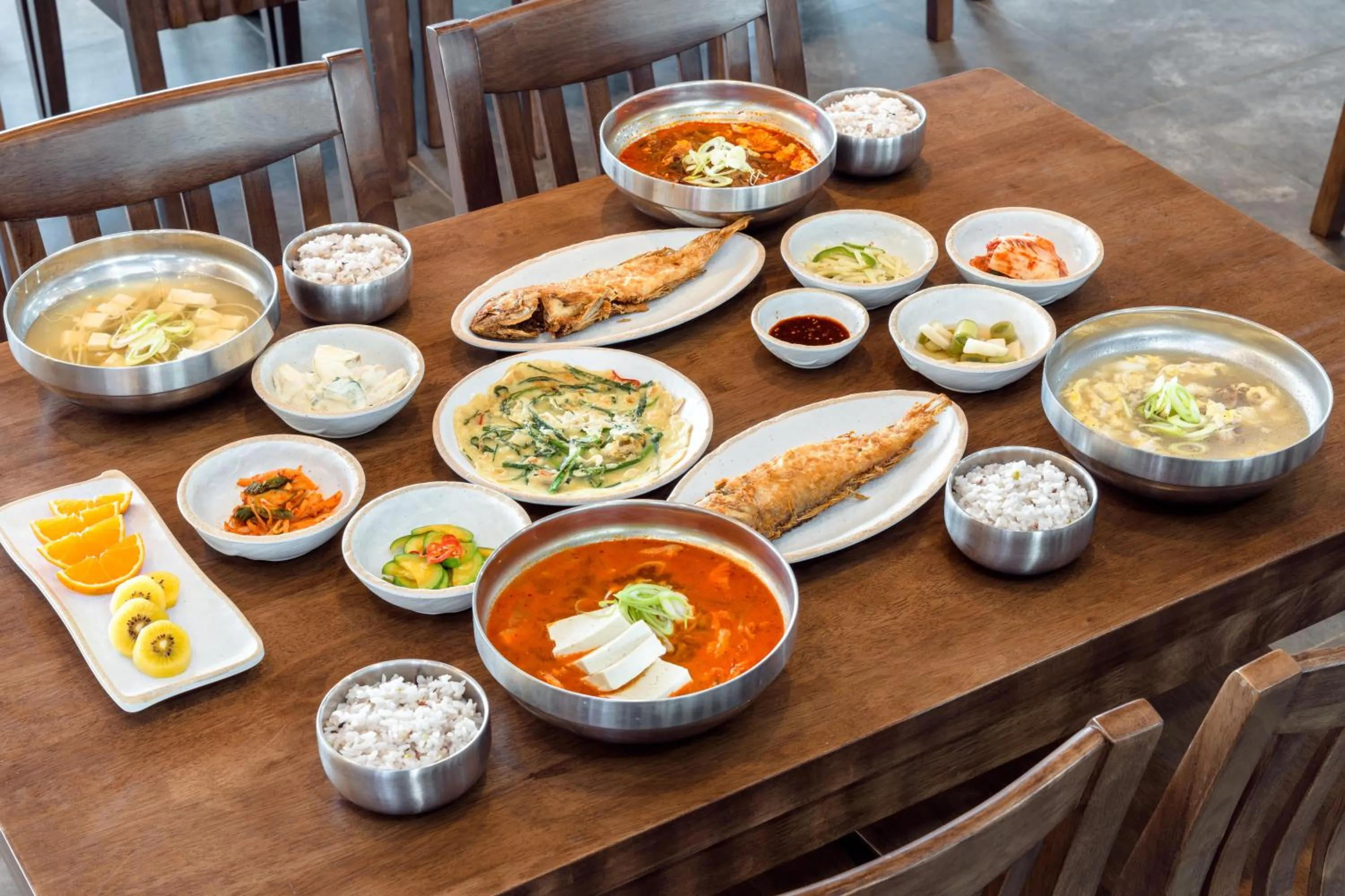 Breakfast in Thira Hotel