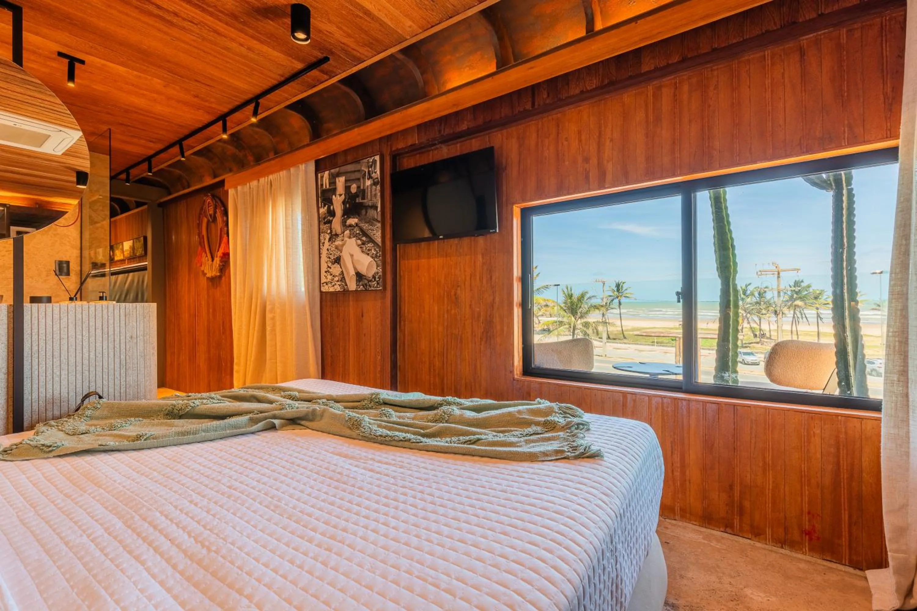 Bed in Aruanã Eco Praia Hotel