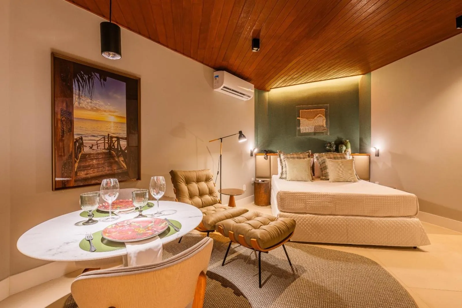 Photo of the whole room, Bed in Aruanã Eco Praia Hotel