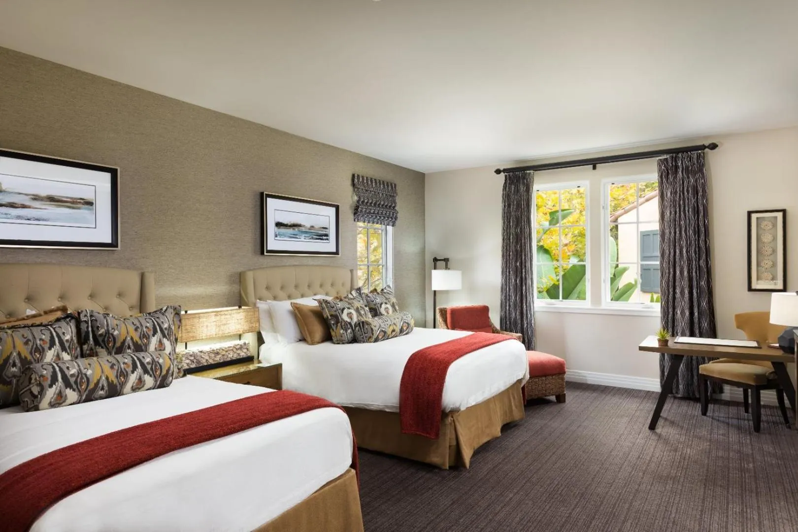 Bed in Terranea Resort