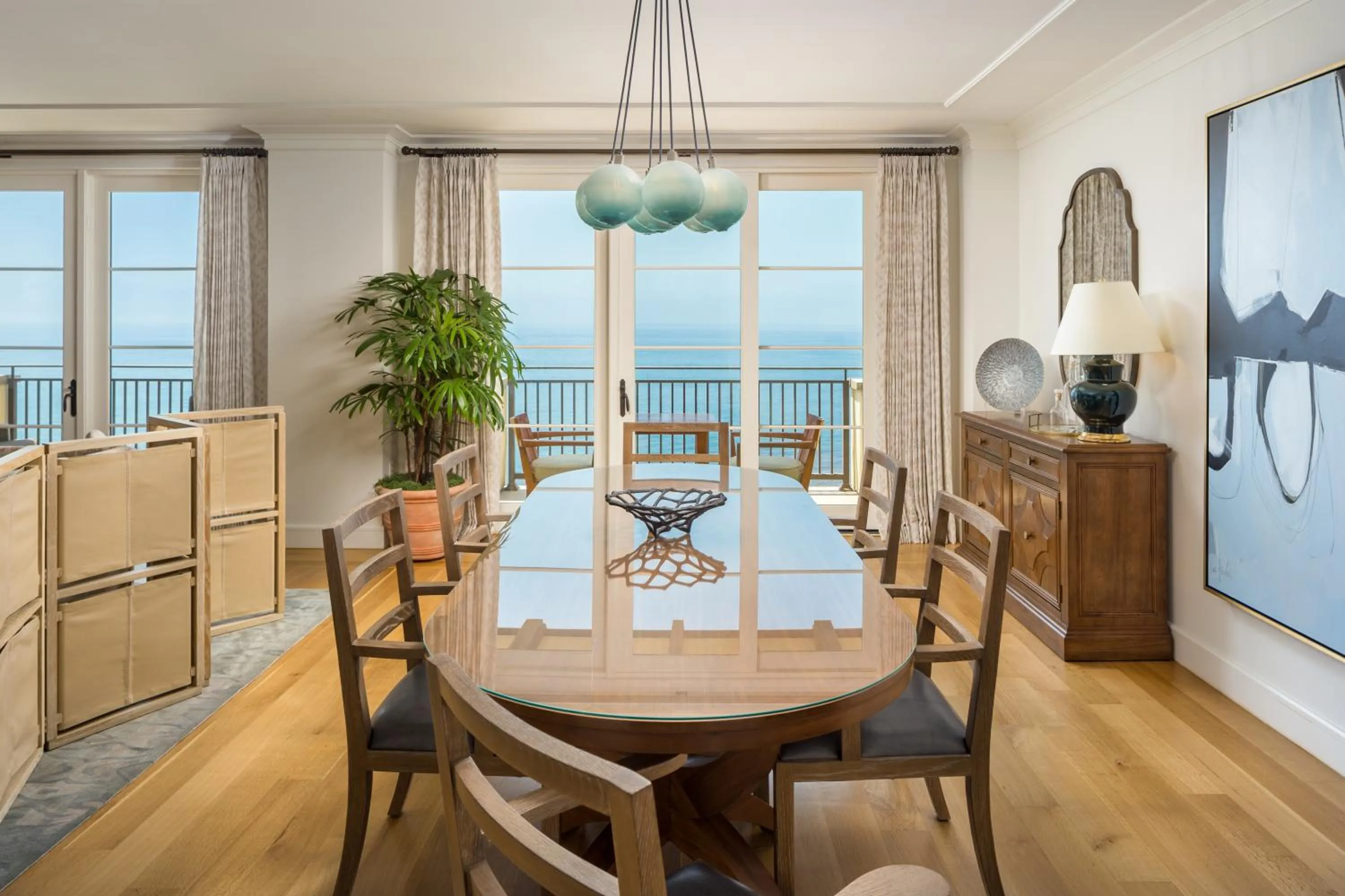 Seating area in Terranea Resort