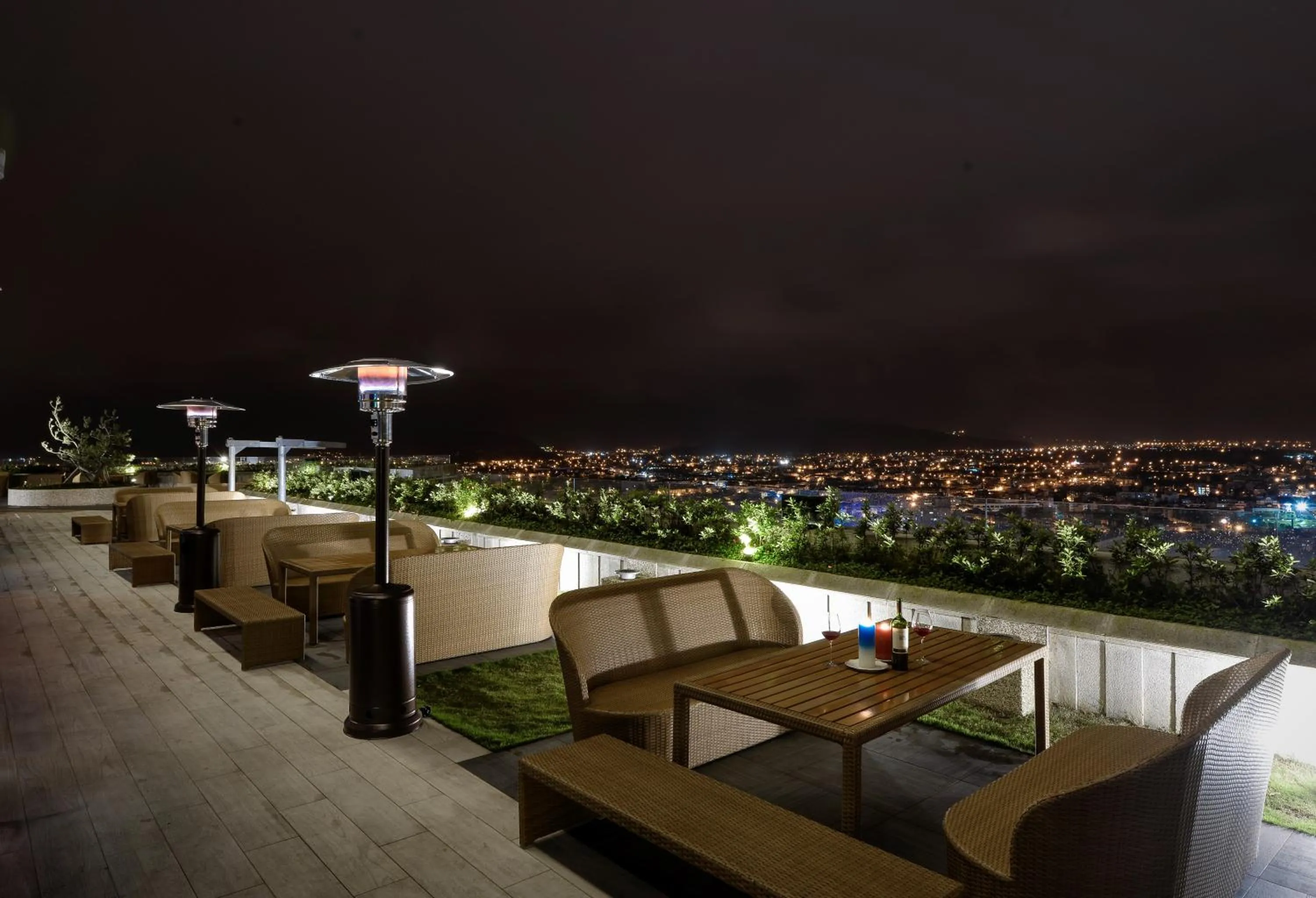 Patio in Cuncyue Hot Spring Resort