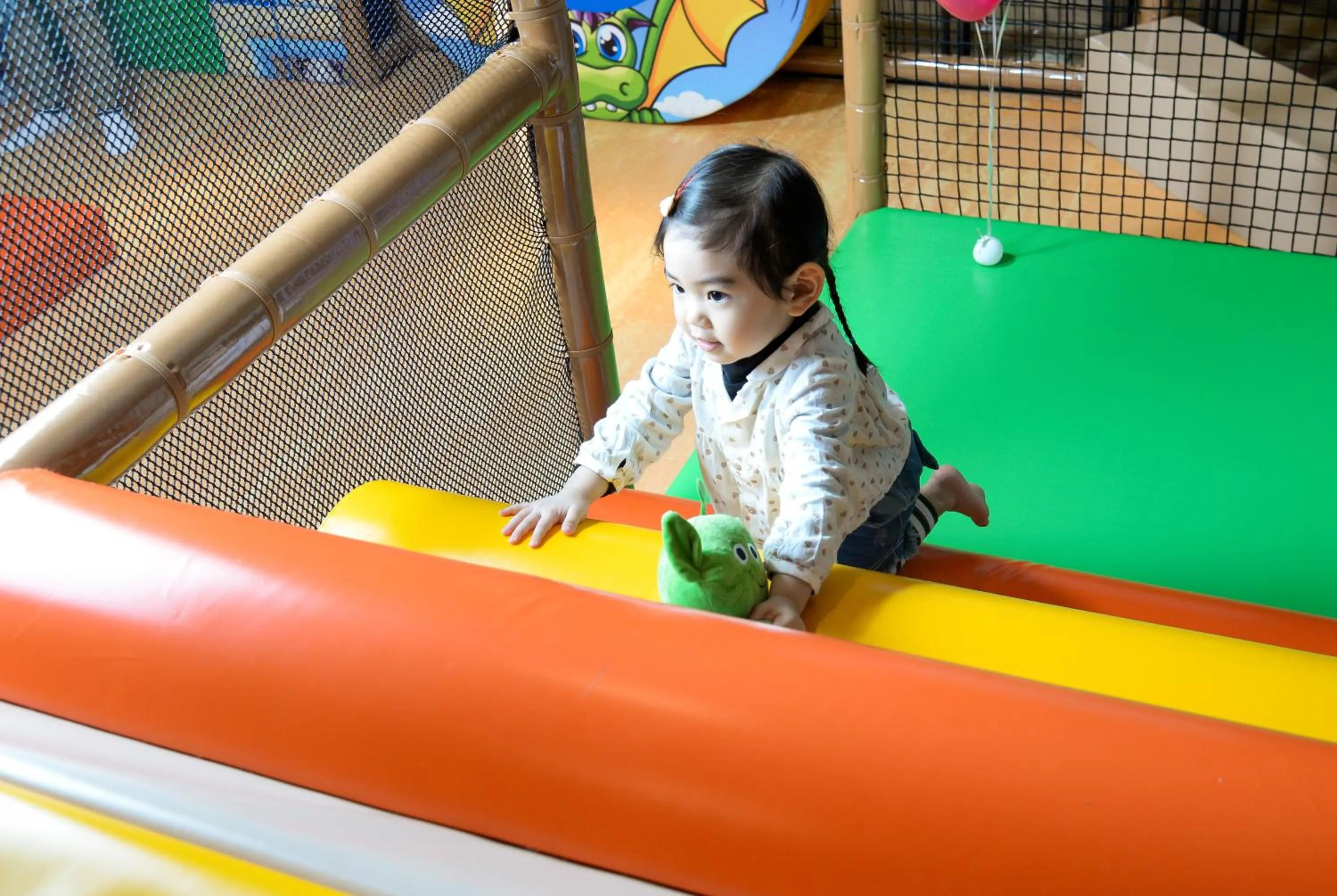 Children play ground in Cuncyue Hot Spring Resort