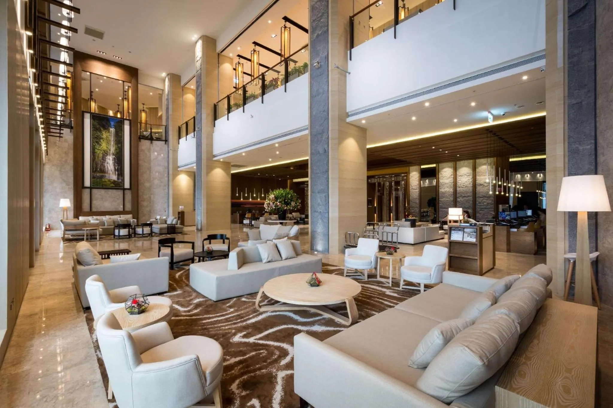 Lobby or reception in Cuncyue Hot Spring Resort