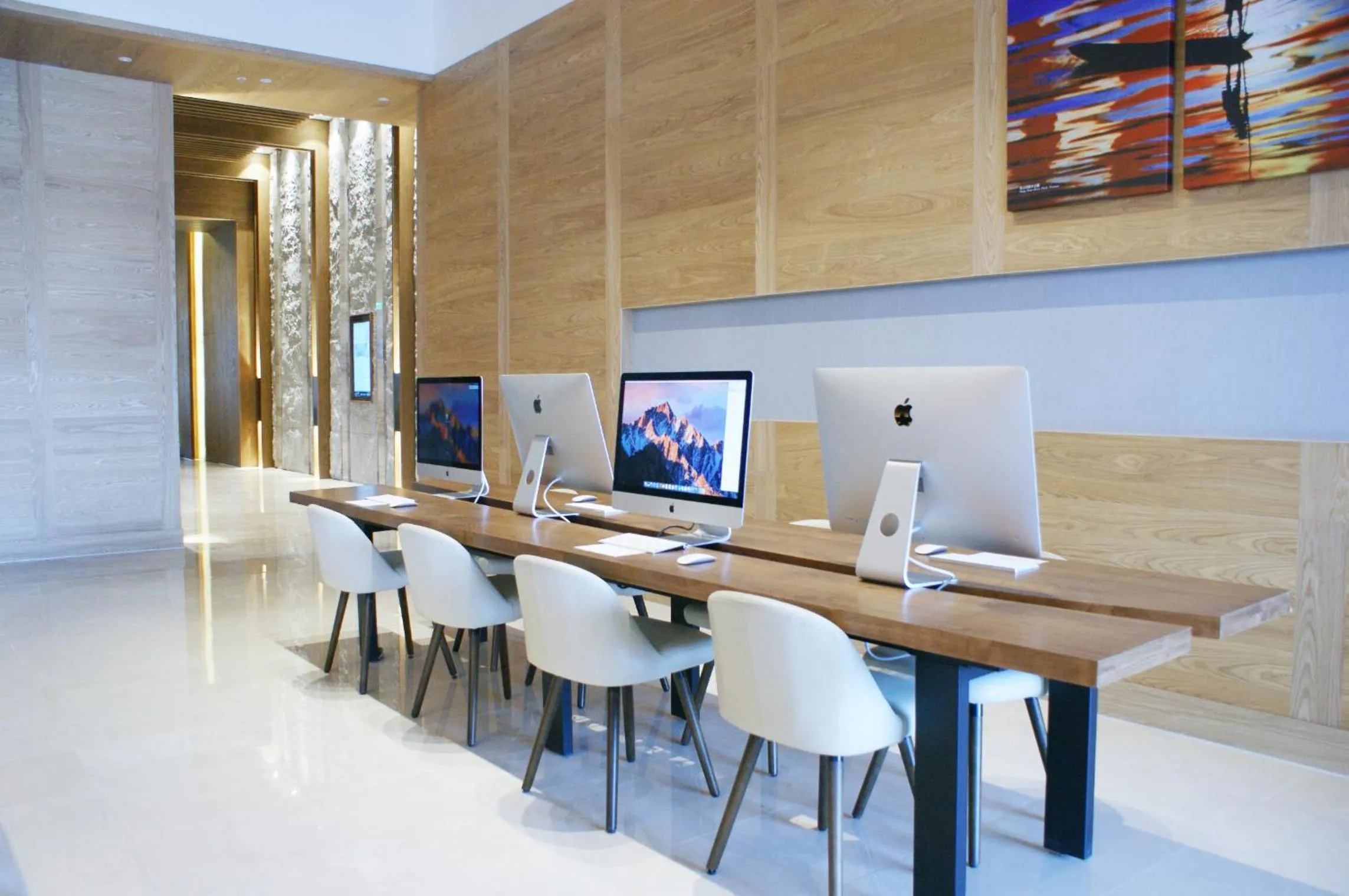Seating area in Cuncyue Hot Spring Resort