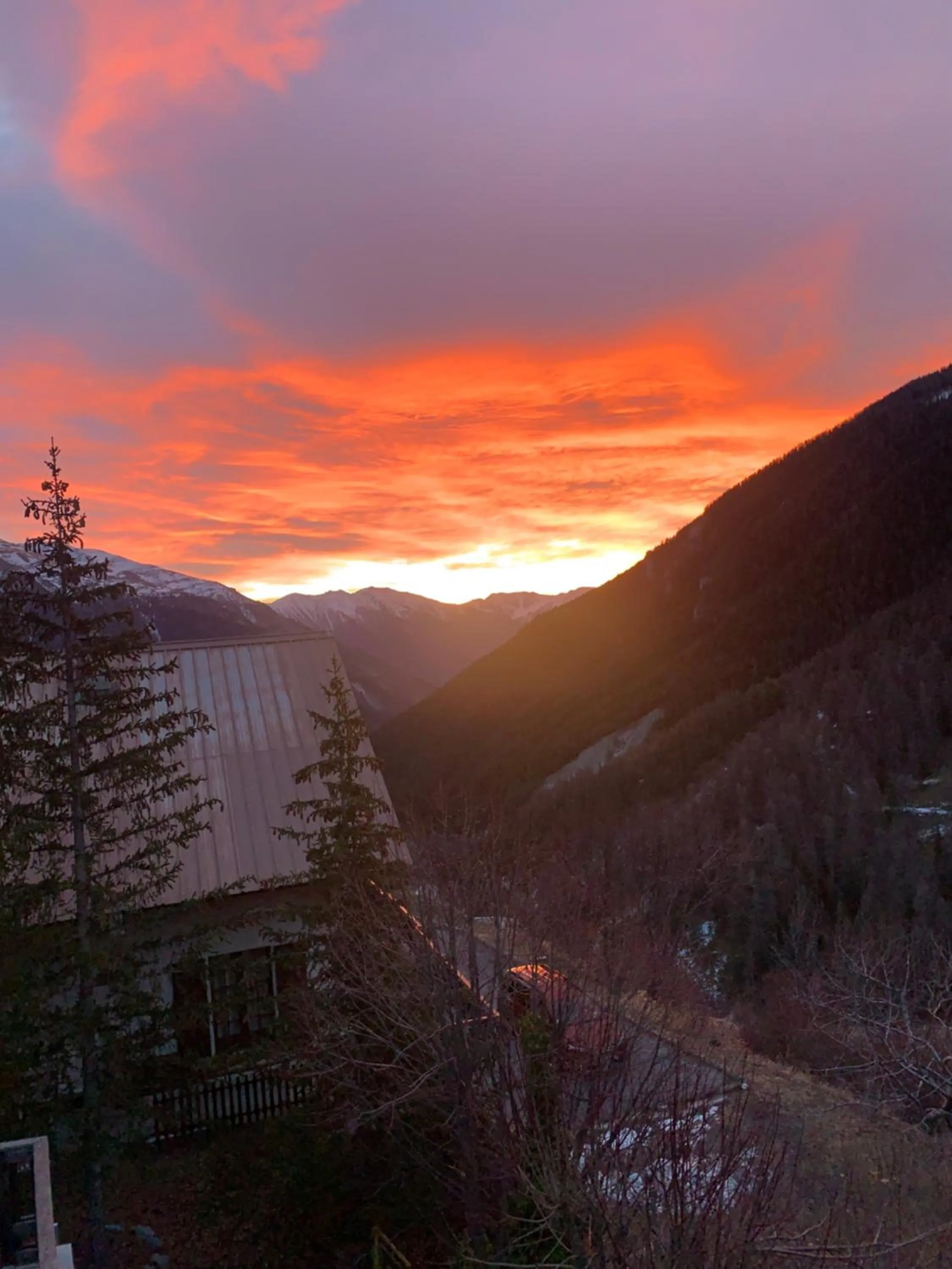 Natural landscape in Hôtel Chastellares