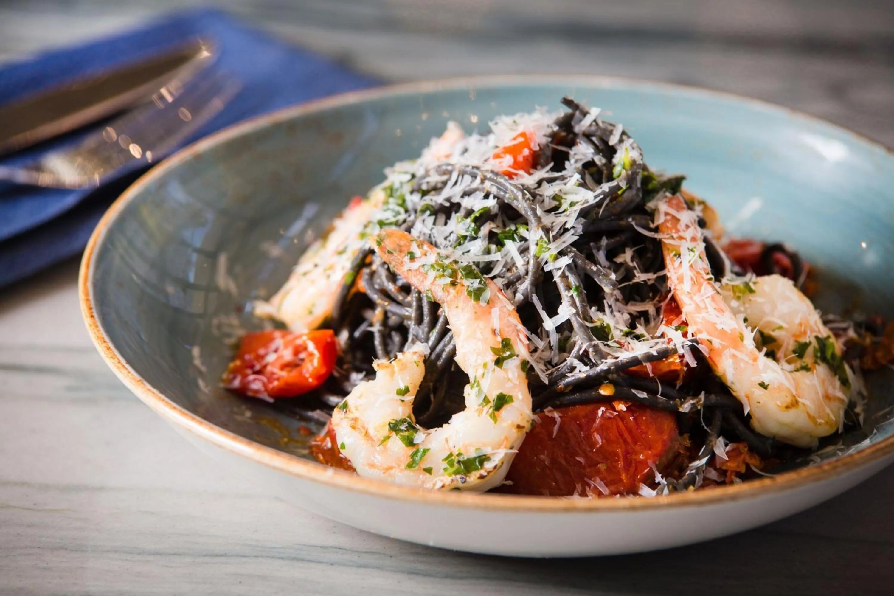 Restaurant/places to eat in Marriott Long Beach Downtown