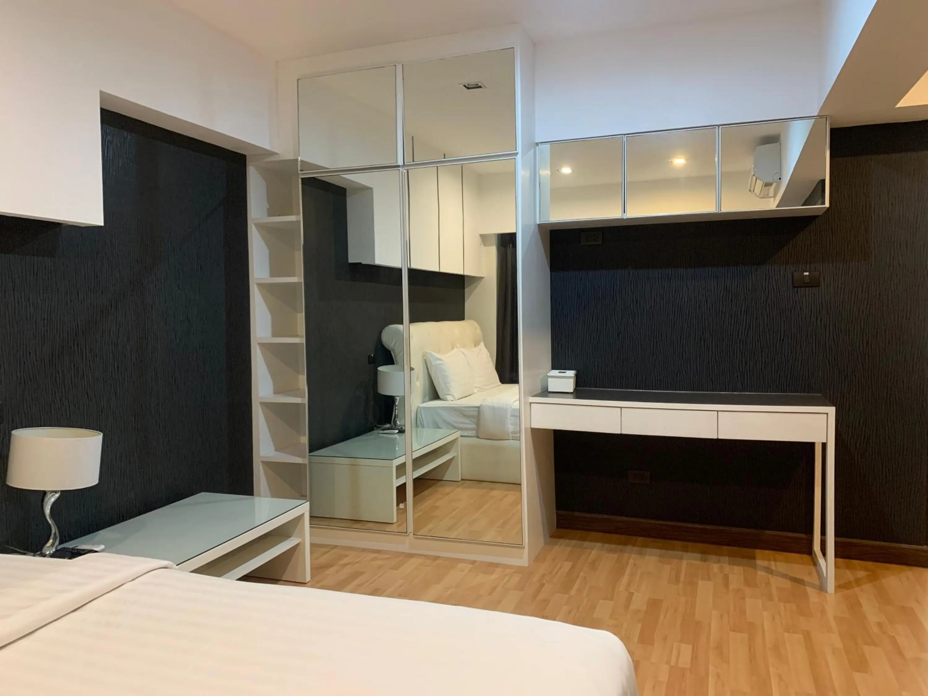 wardrobe, Bed in Khonkaen Residence